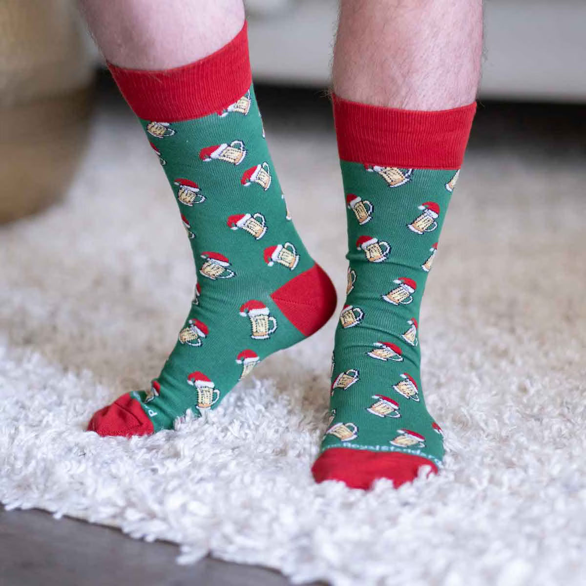 Men's Beer Cheer Socks royal standard