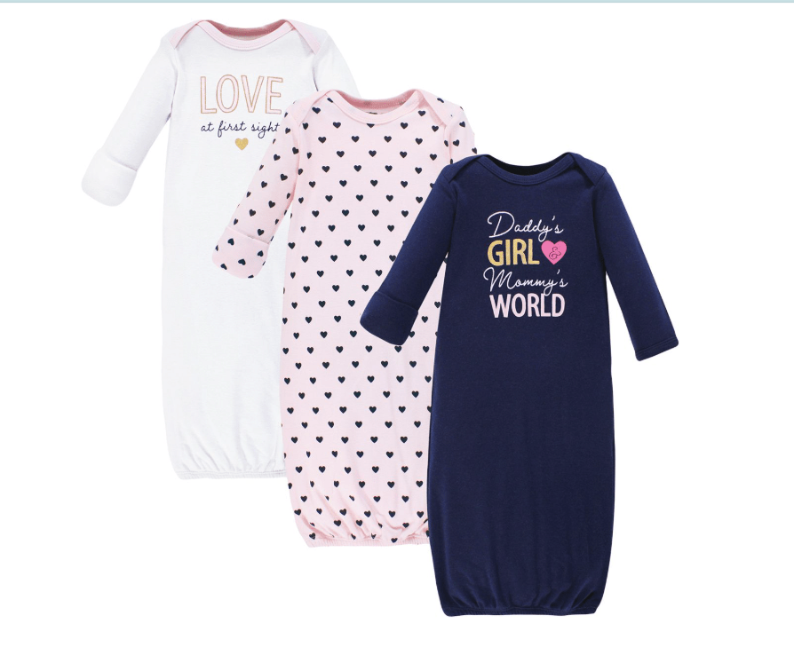 3pc Sleeping Gown Sets - Ballyhoo Boutique and Gift