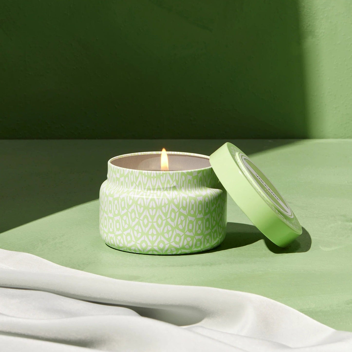 8.5oz Volcano Candle Iced Matcha Tin - Ballyhoo Boutique and Gift