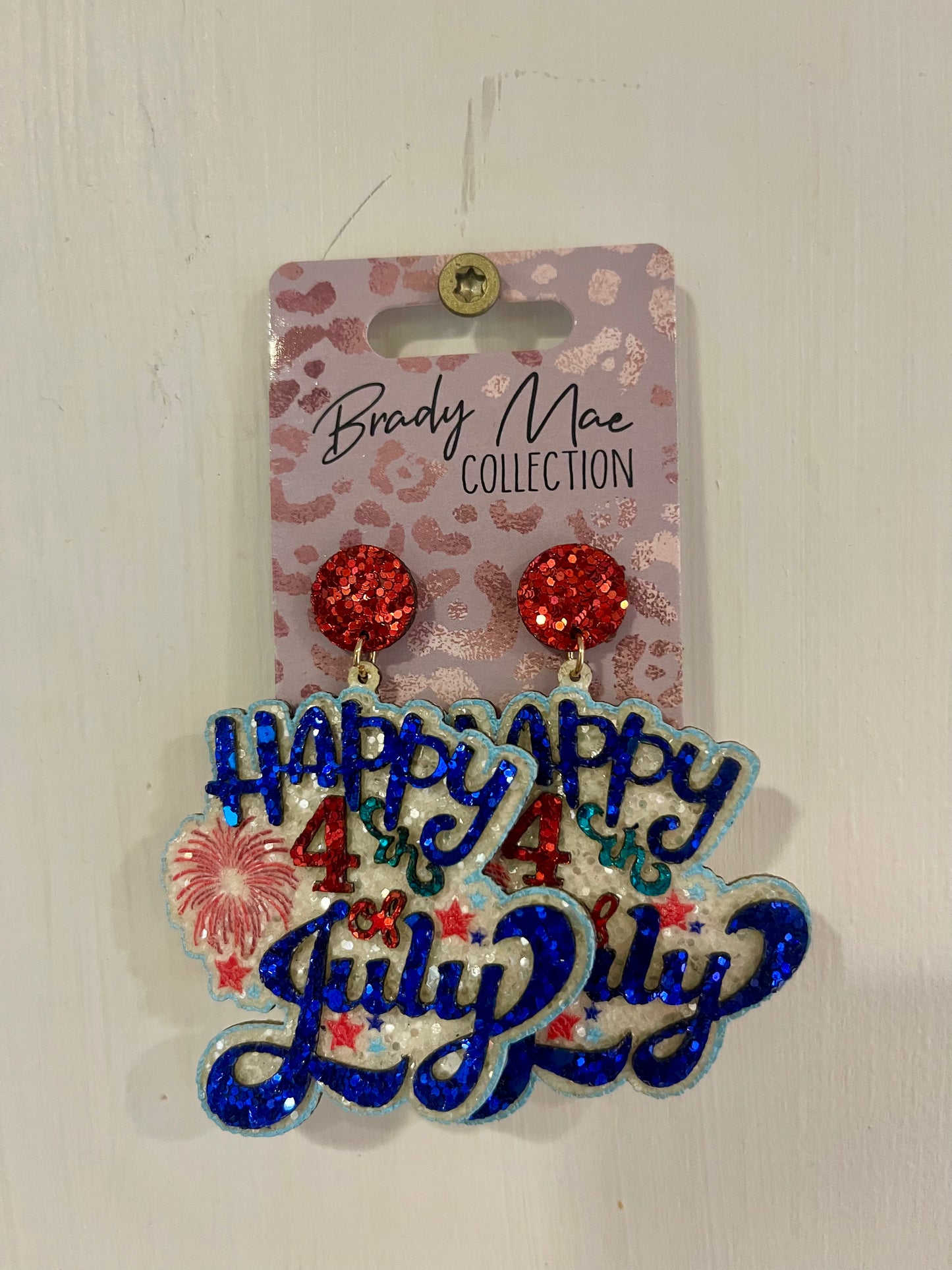 Happy 4th Earrings