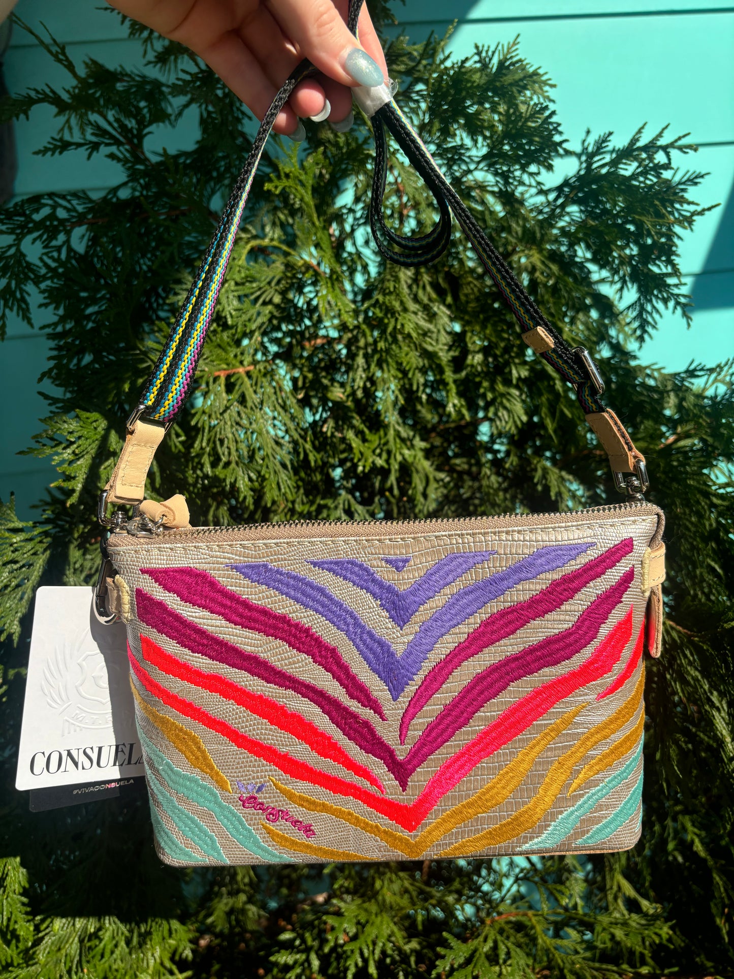Midtown Crossbody Celeste