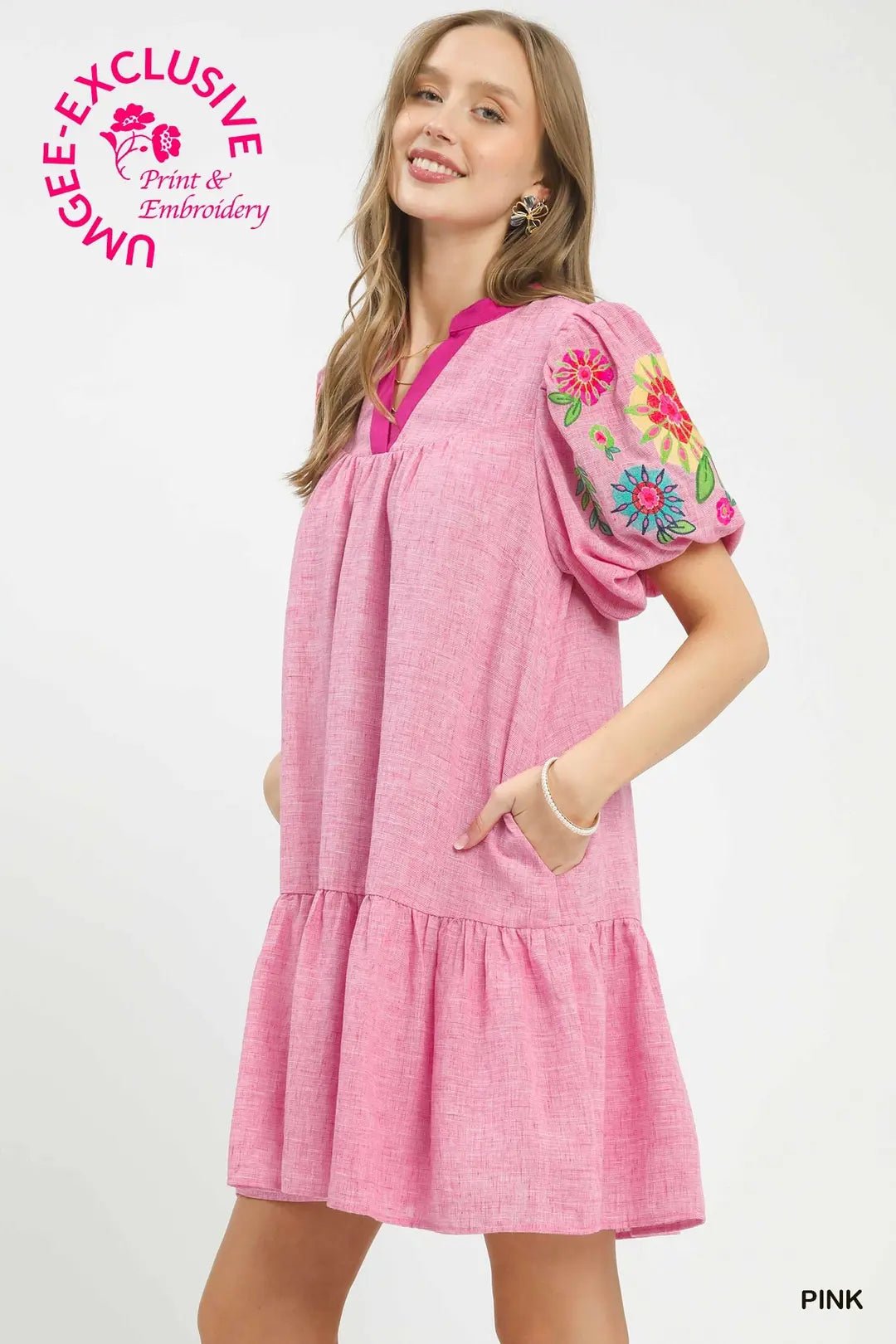 Blush Beauty Dress - Ballyhoo Boutique and Gift