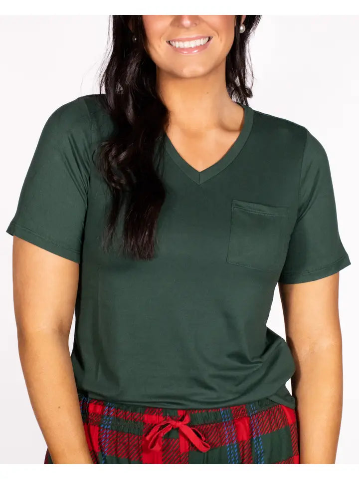 RS Dark Green Lounge Tee The Royal Standard
