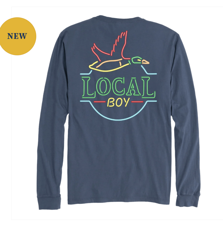 Local Boy Men's LS Shirts - Ballyhoo Boutique and Gift
