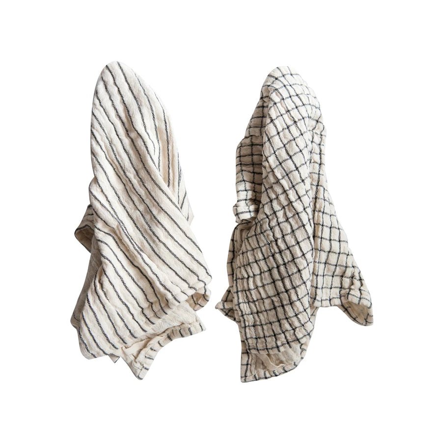 Natural Cotton Tea Towels - Ballyhoo Boutique and Gift