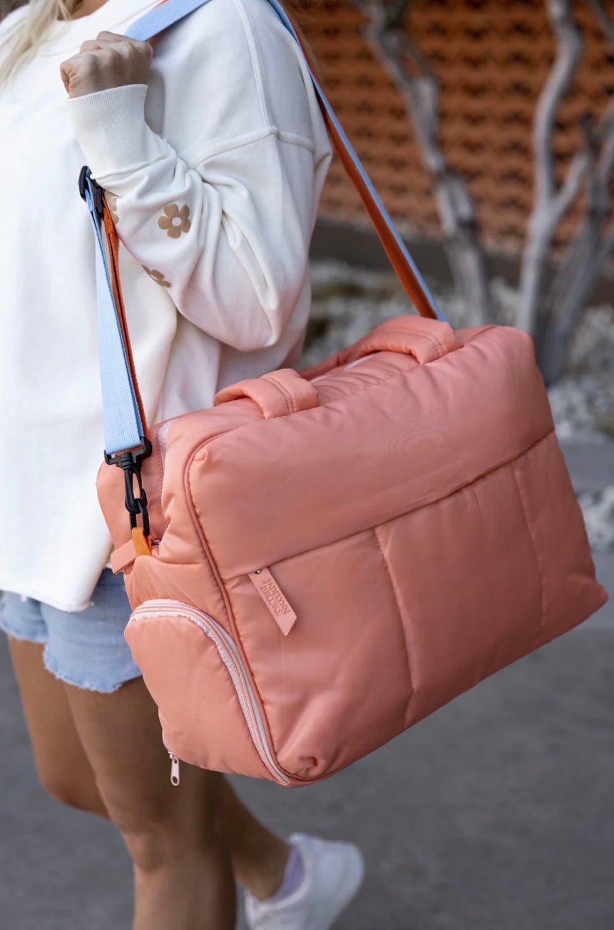 Puffer Quilted Duffel - Ballyhoo Boutique and Gift