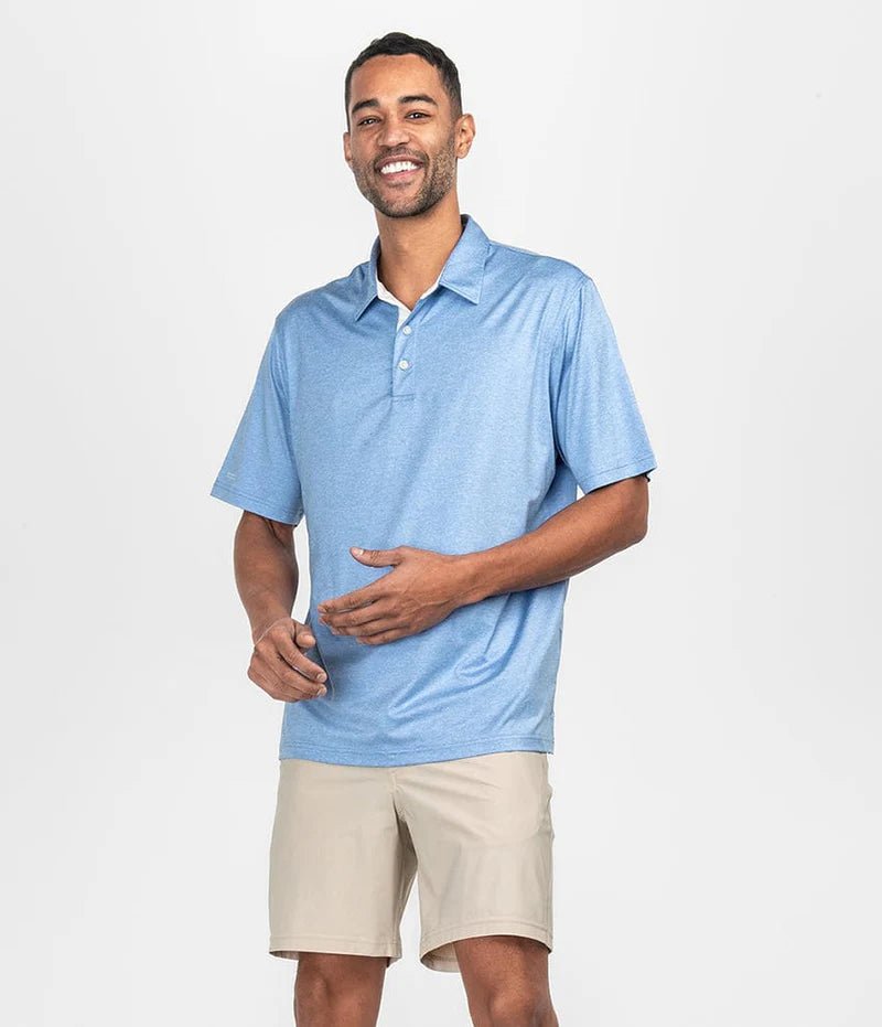 SS Grayton Heather Polo - Ballyhoo Boutique and Gift
