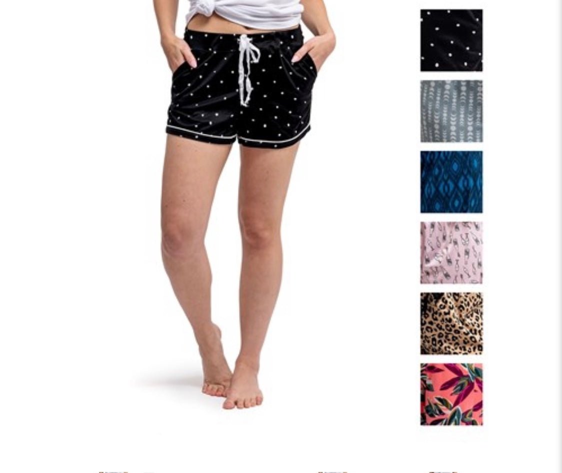 Breakfast In Bed Lounge Shorts - Ballyhoo Boutique and Gift