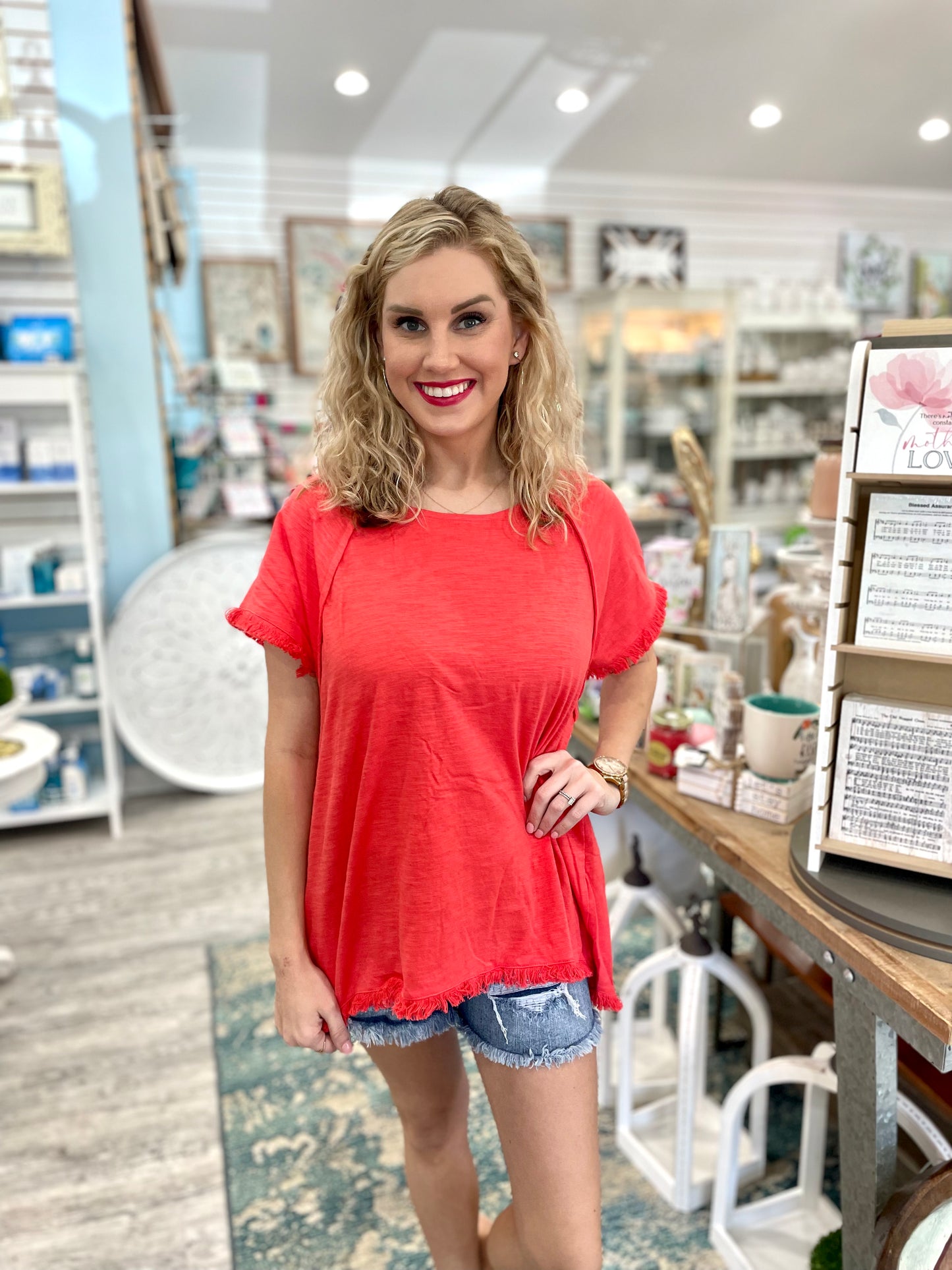 C2427 Watermelon Top