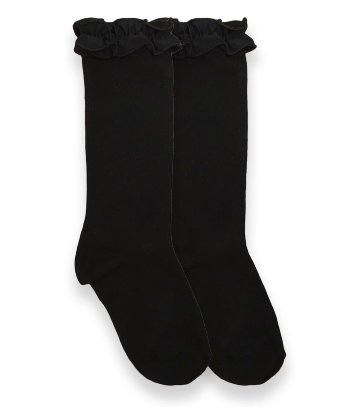 Jefferies Ruffle Knee High Socks(Toddler) - Ballyhoo Boutique and Gift