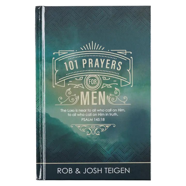 101 Prayers for Men Hardcover - Ballyhoo Boutique and Gift