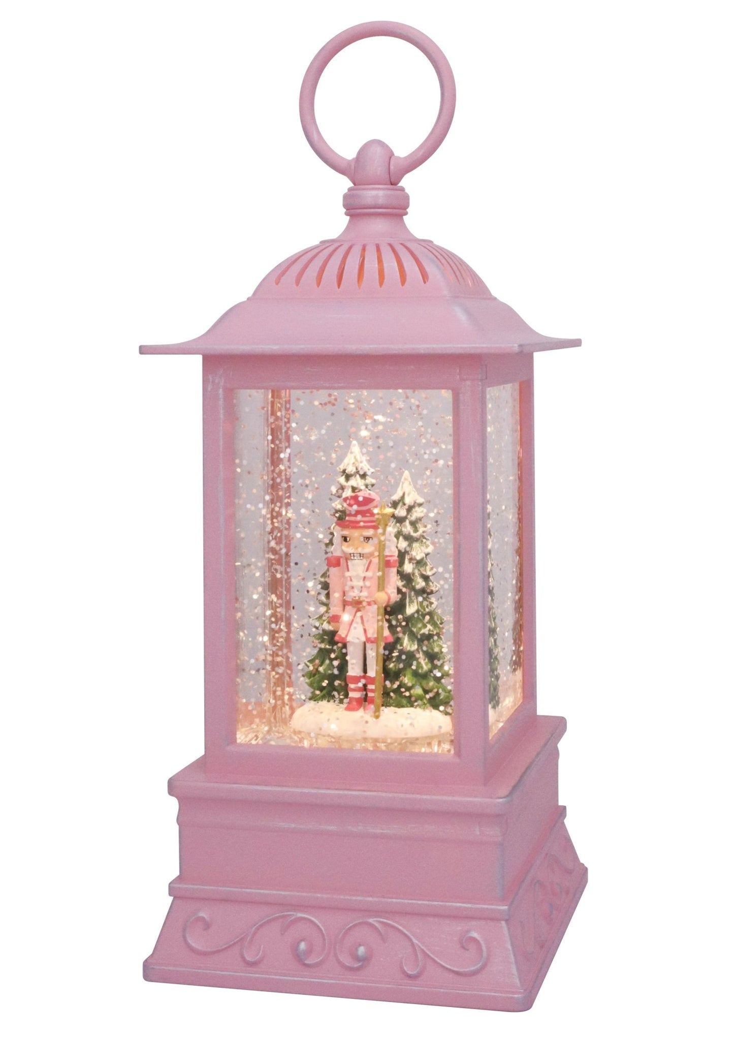 10.5" Pink Nutcracker Lantern - Ballyhoo Boutique and Gift