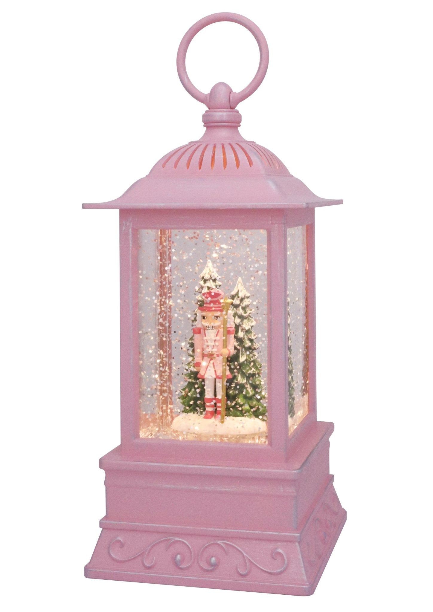 10.5" Pink Nutcracker Lantern - Ballyhoo Boutique and Gift
