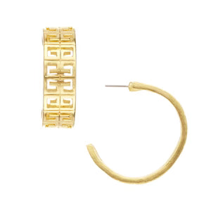 Greek Key Hoops Susan Shaw