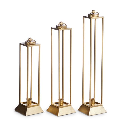 19" Gold Lanterns - Ballyhoo Boutique and Gift