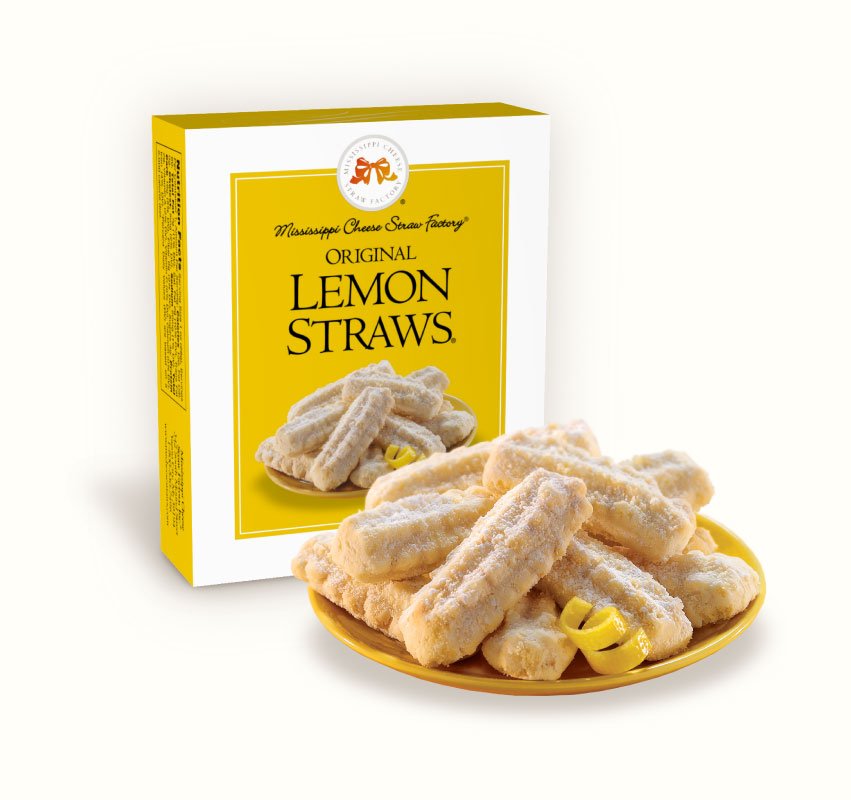 1oz Lemon Straws - Ballyhoo Boutique and Gift