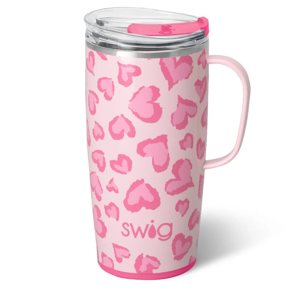 22oz Wild @ Heart Travel Mug - Ballyhoo Boutique and Gift