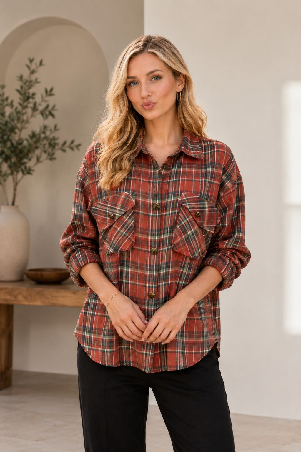 Lumberjack Lux Flannel Sew in Love
