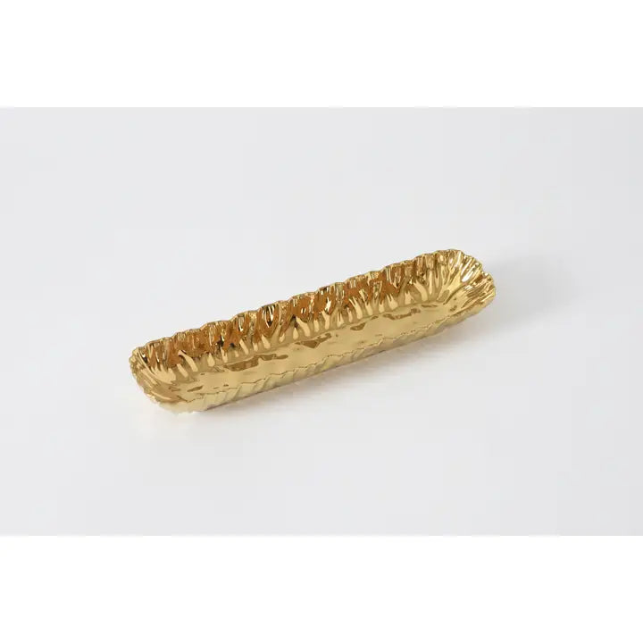 Gold Cracker Tray