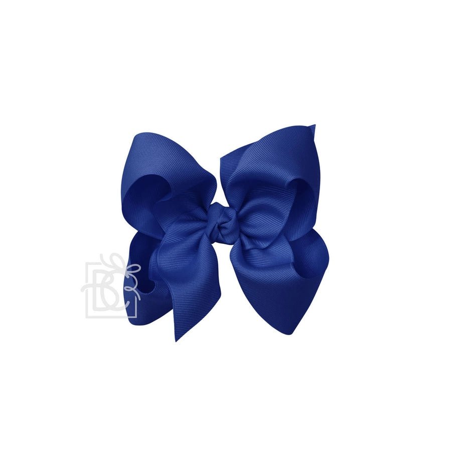 5.5 Bow w/Knot on Alligator Clip - Ballyhoo Boutique and Gift