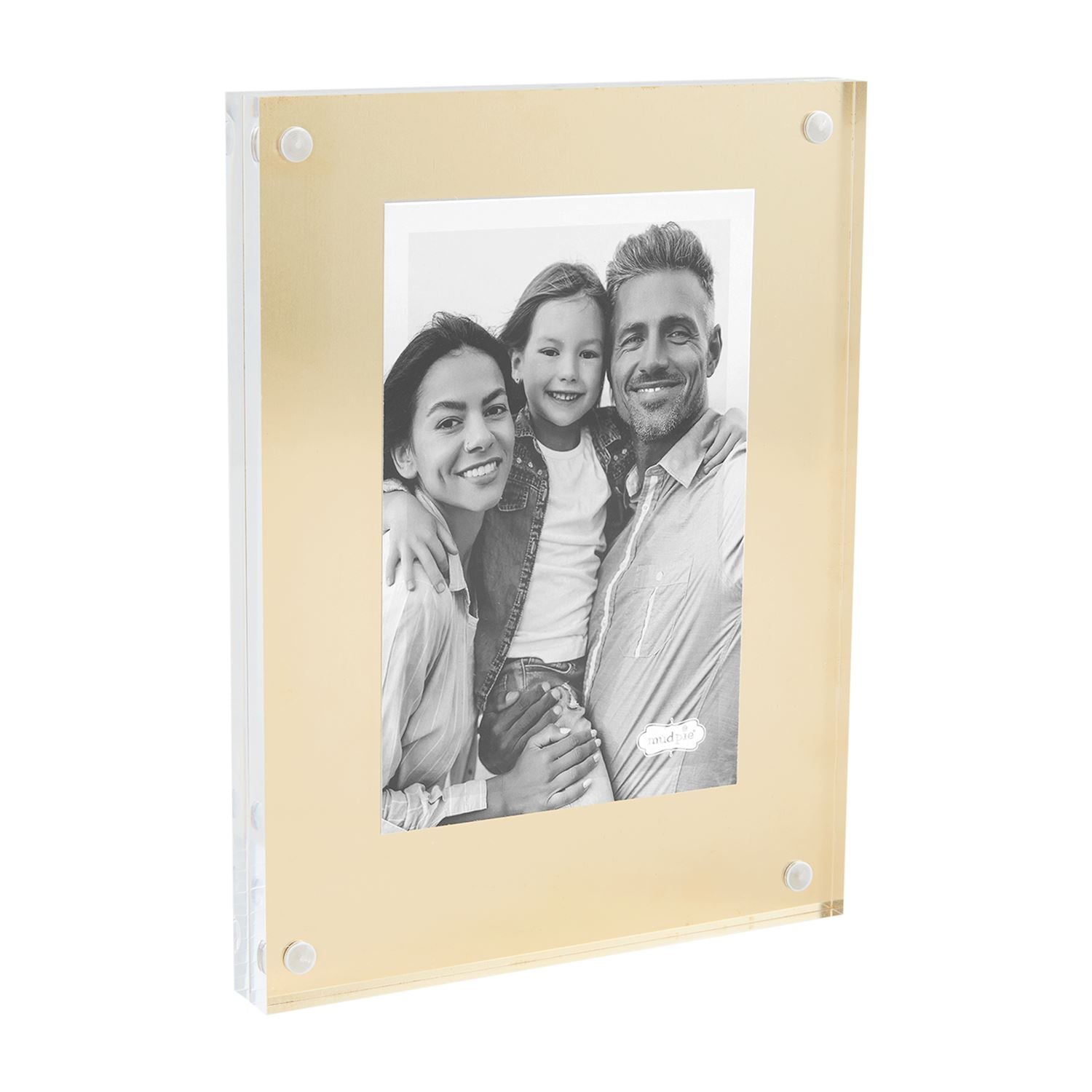 5x7 Brass Acrylic Frame - Ballyhoo Boutique and Gift