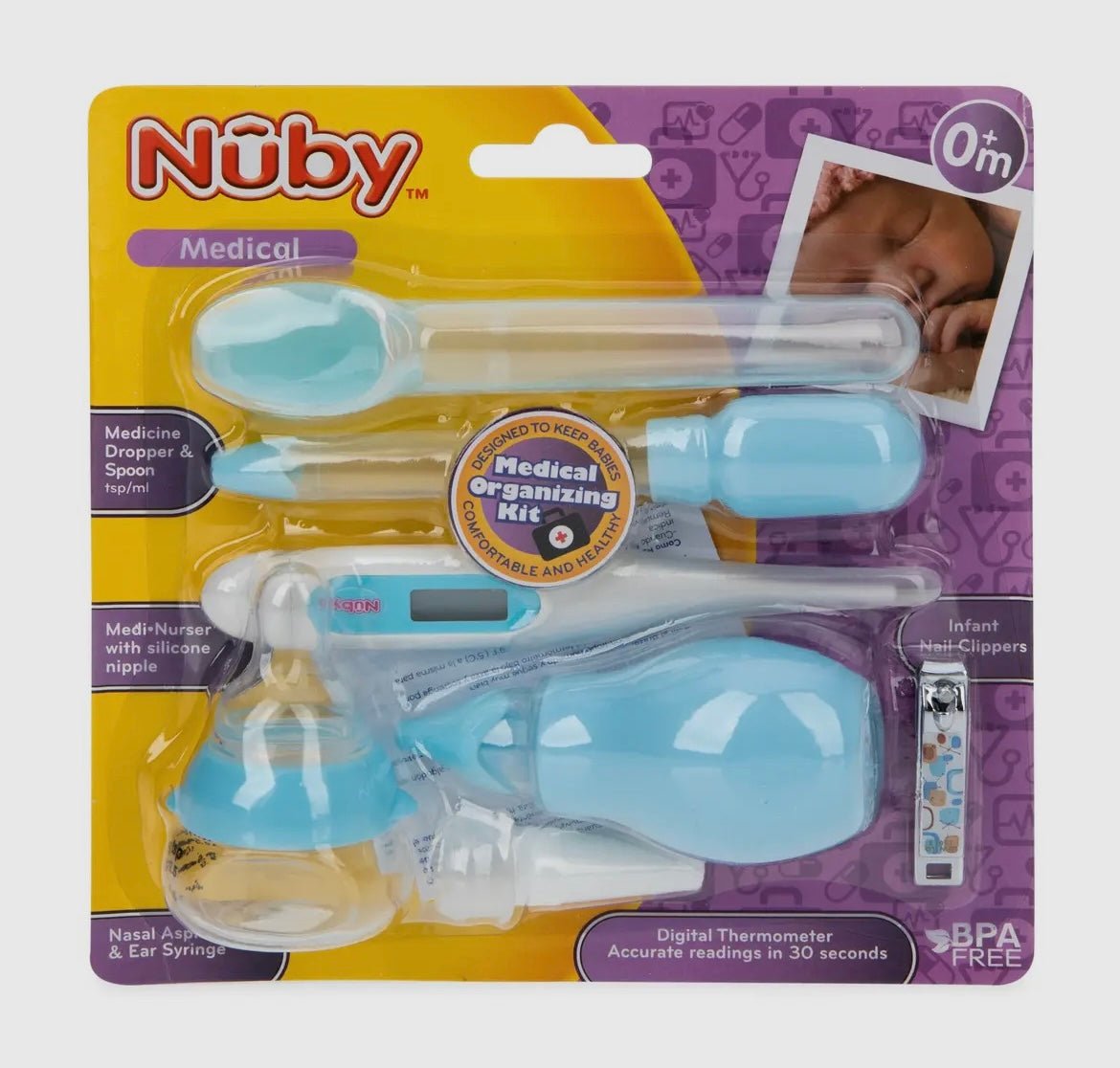 7pc Medical Kit for Baby - Ballyhoo Boutique and Gift