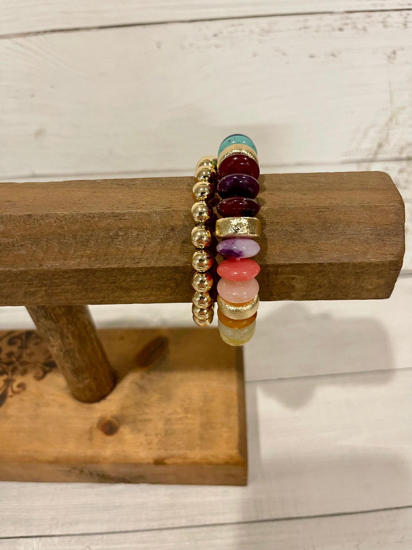 Chunky Double Bracelet