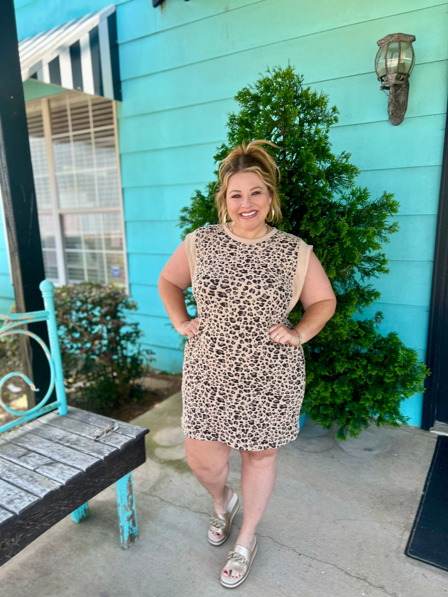 Lovin' life Leopard Dress