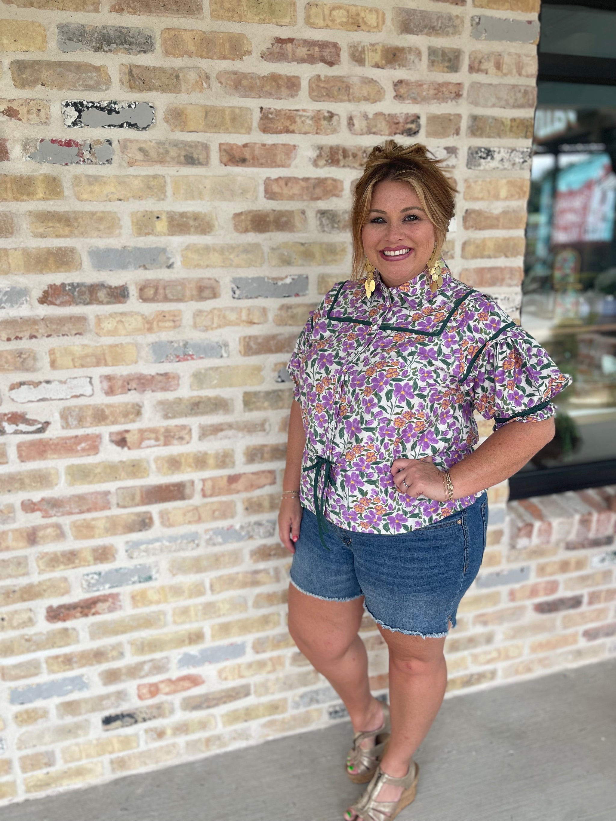 Amethyst Accent Top