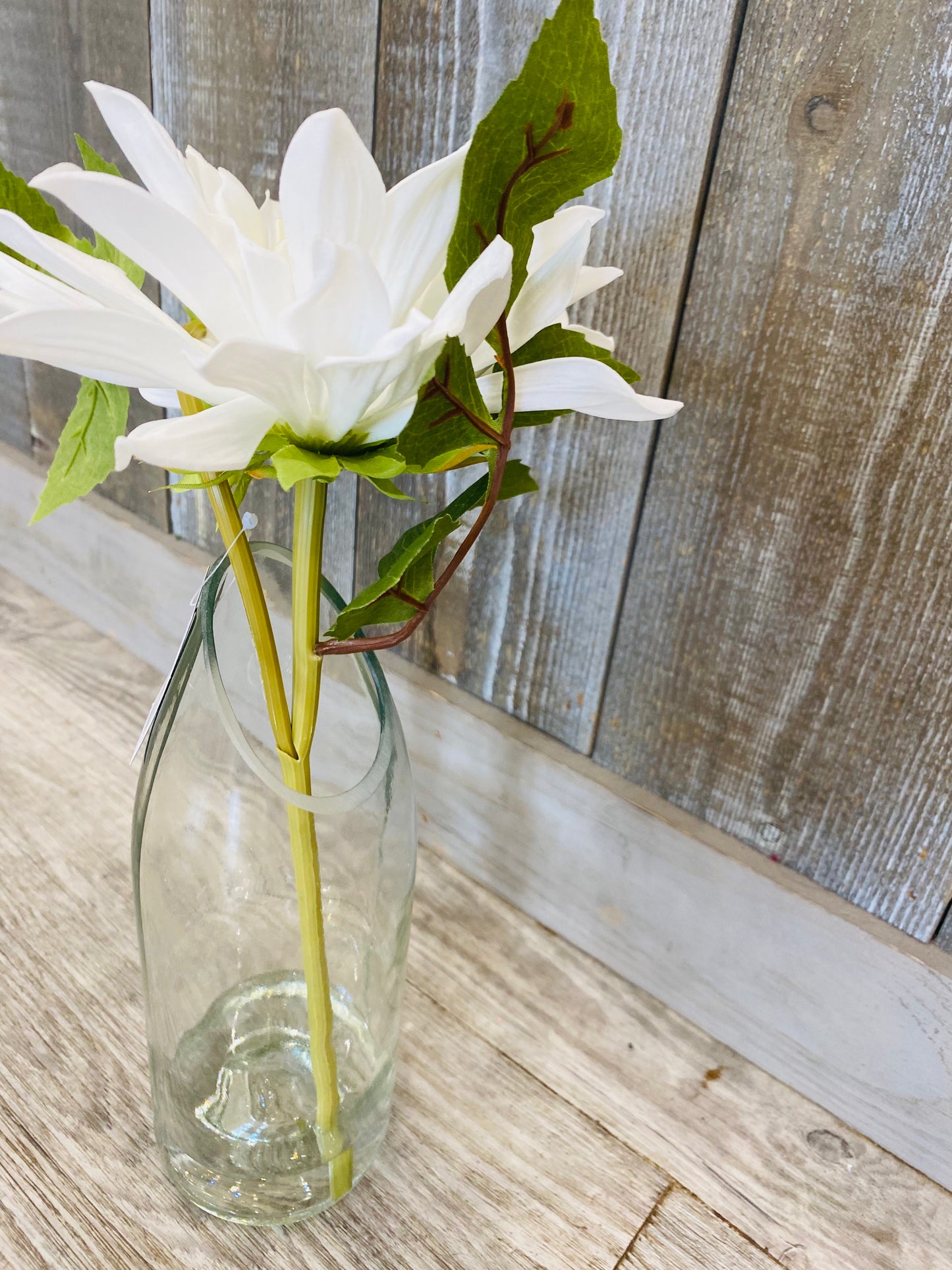 16" Dahlia Glass Vase