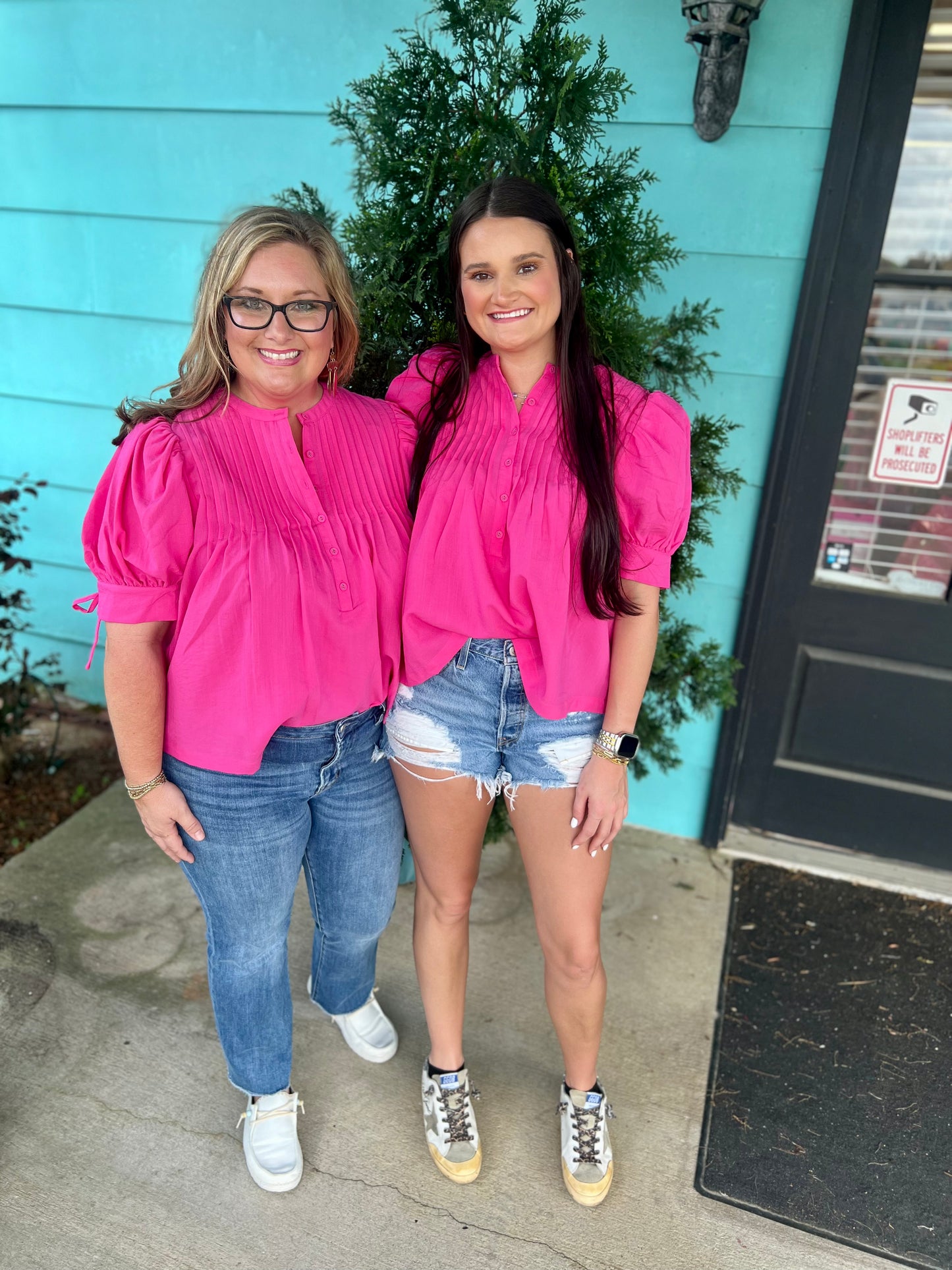 Pink Daisies Top