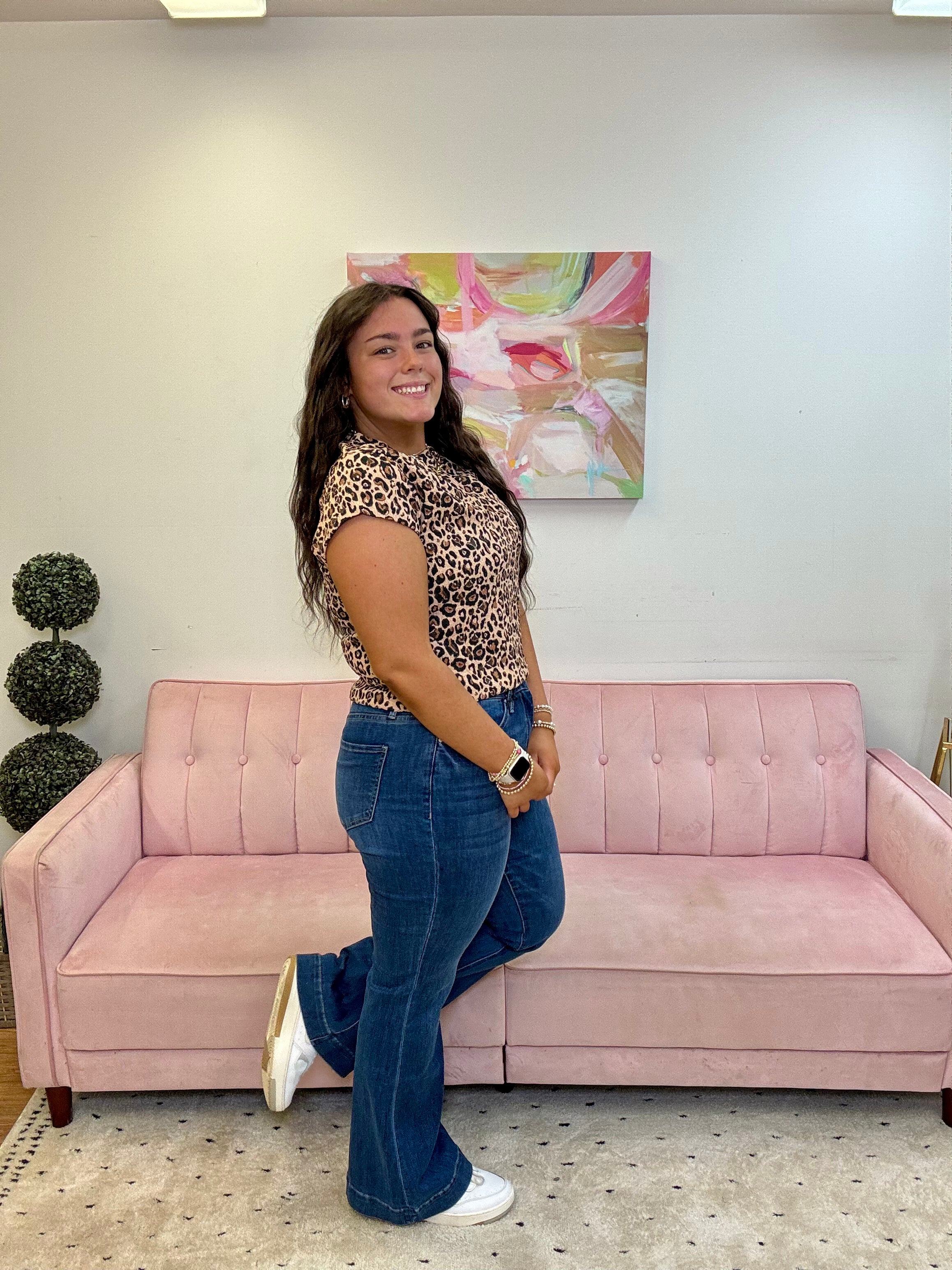High Rise Flare Jeans