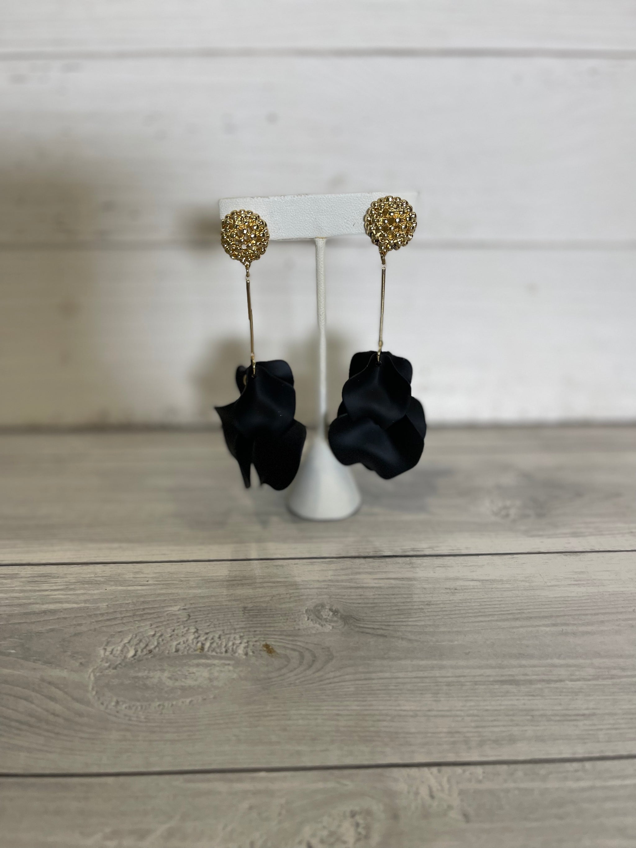 Rosebud Dangle Earrings