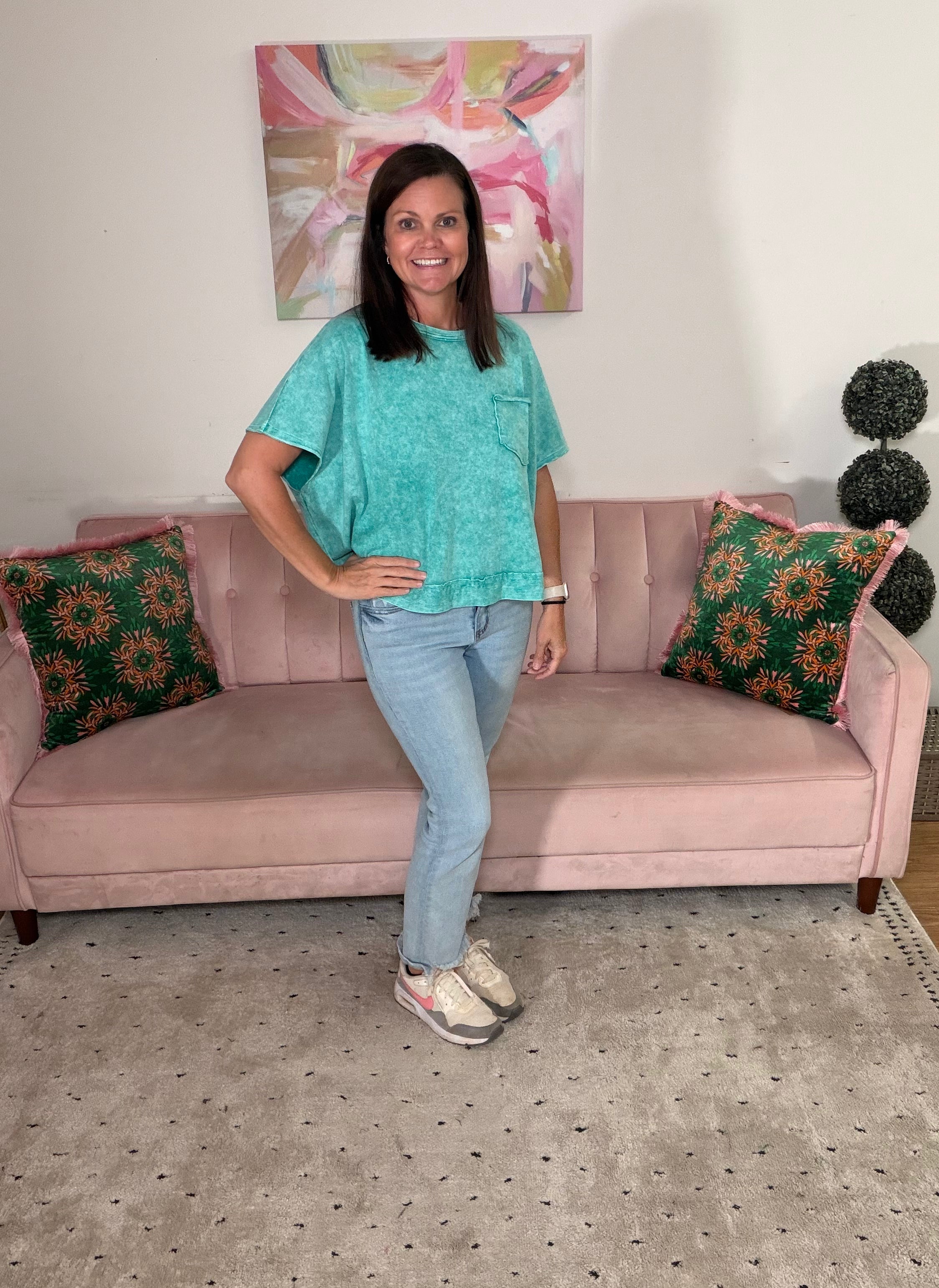 Tan & Tipsy Tee ZENANA
