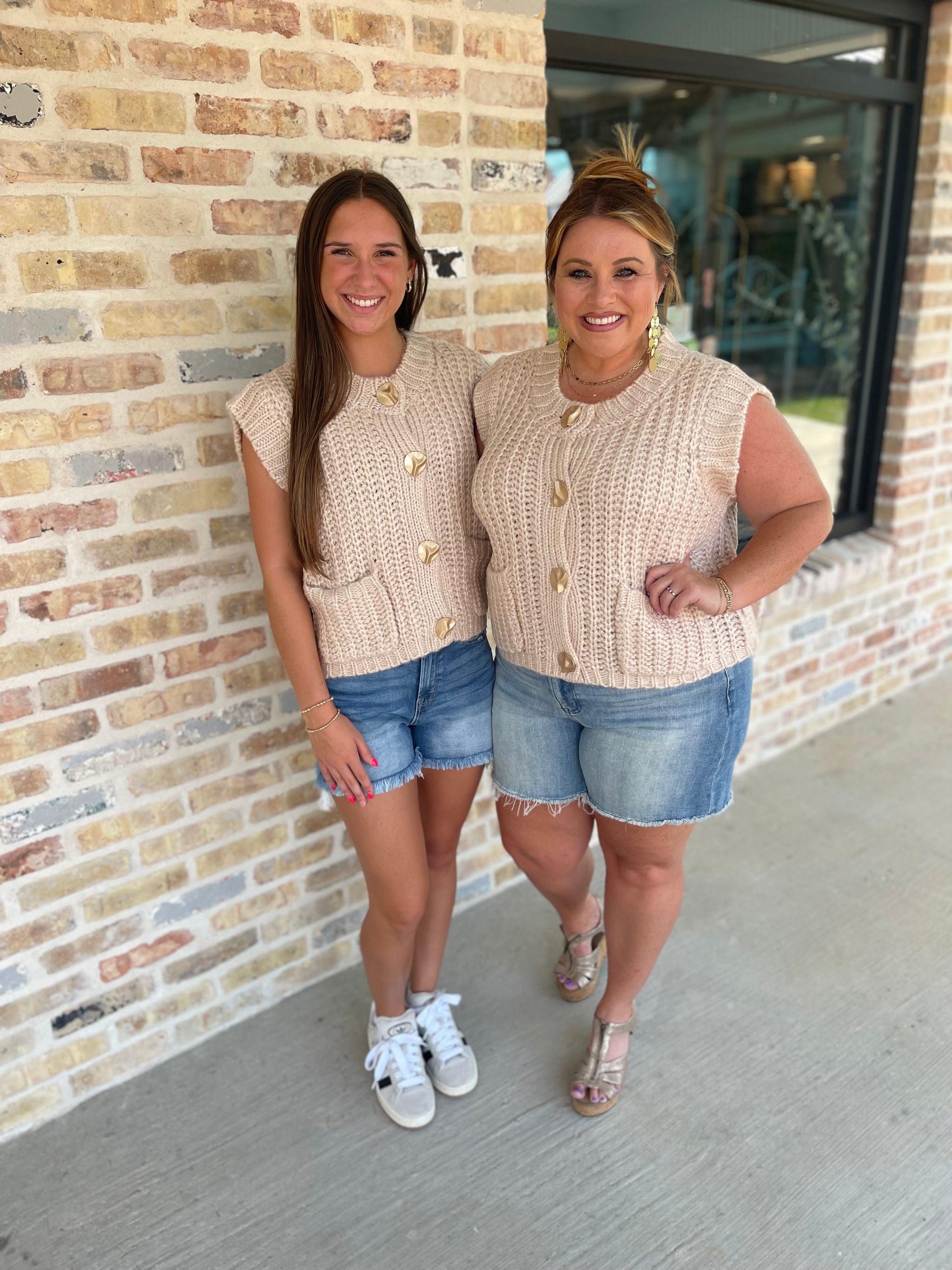 Sandstone Sweater Vest