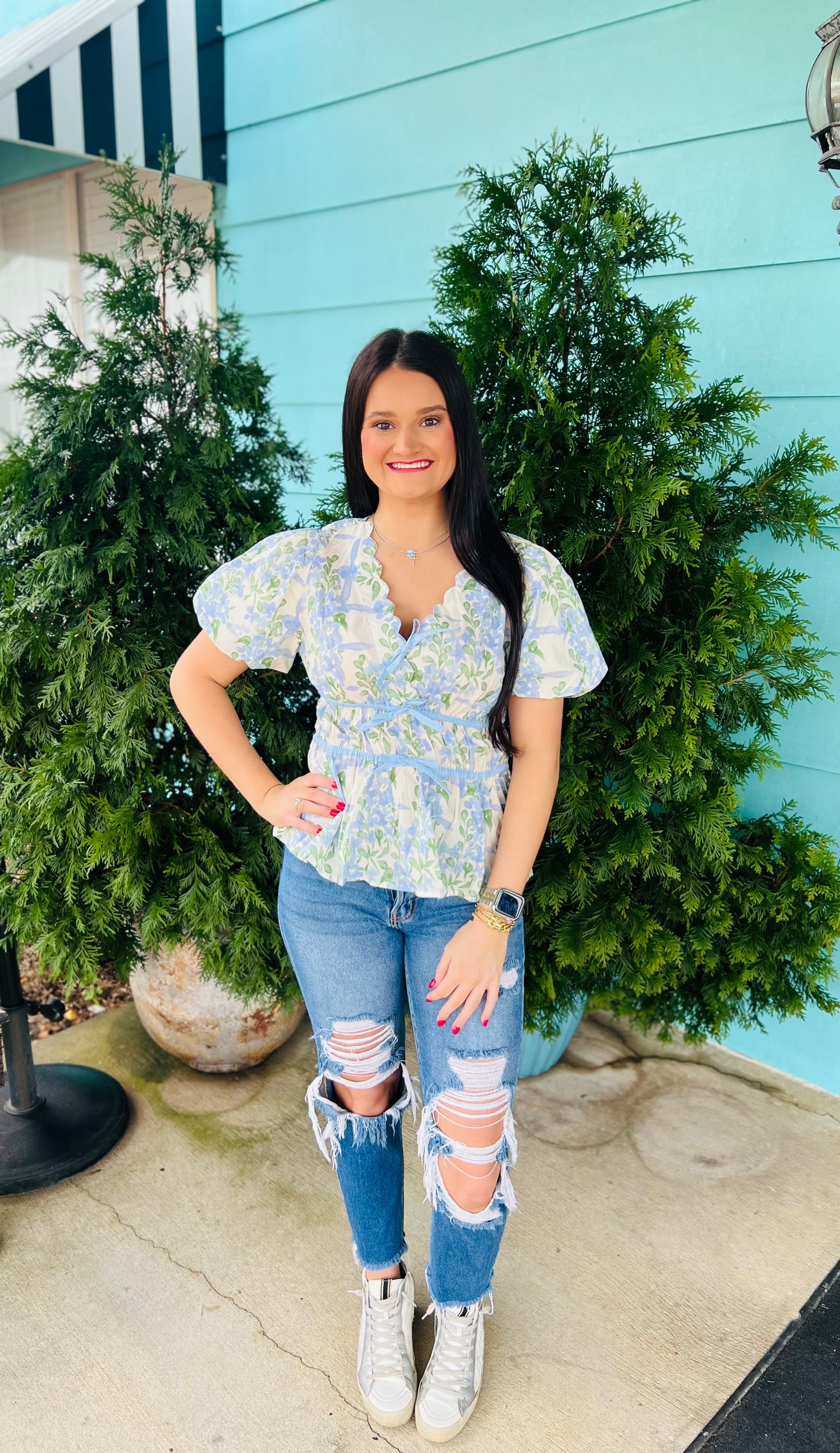 All the Spring Vibes Top