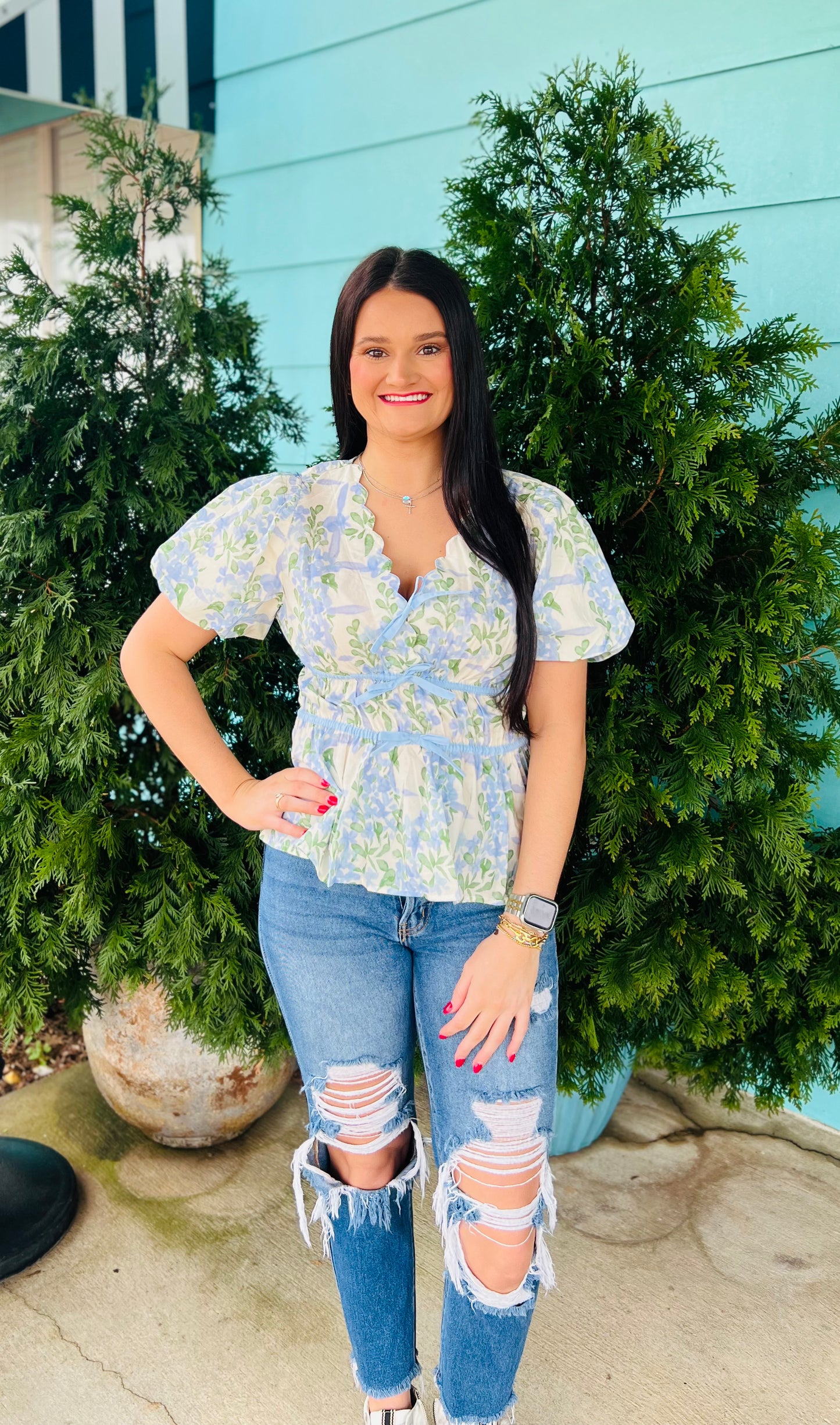 All the Spring Vibes Top