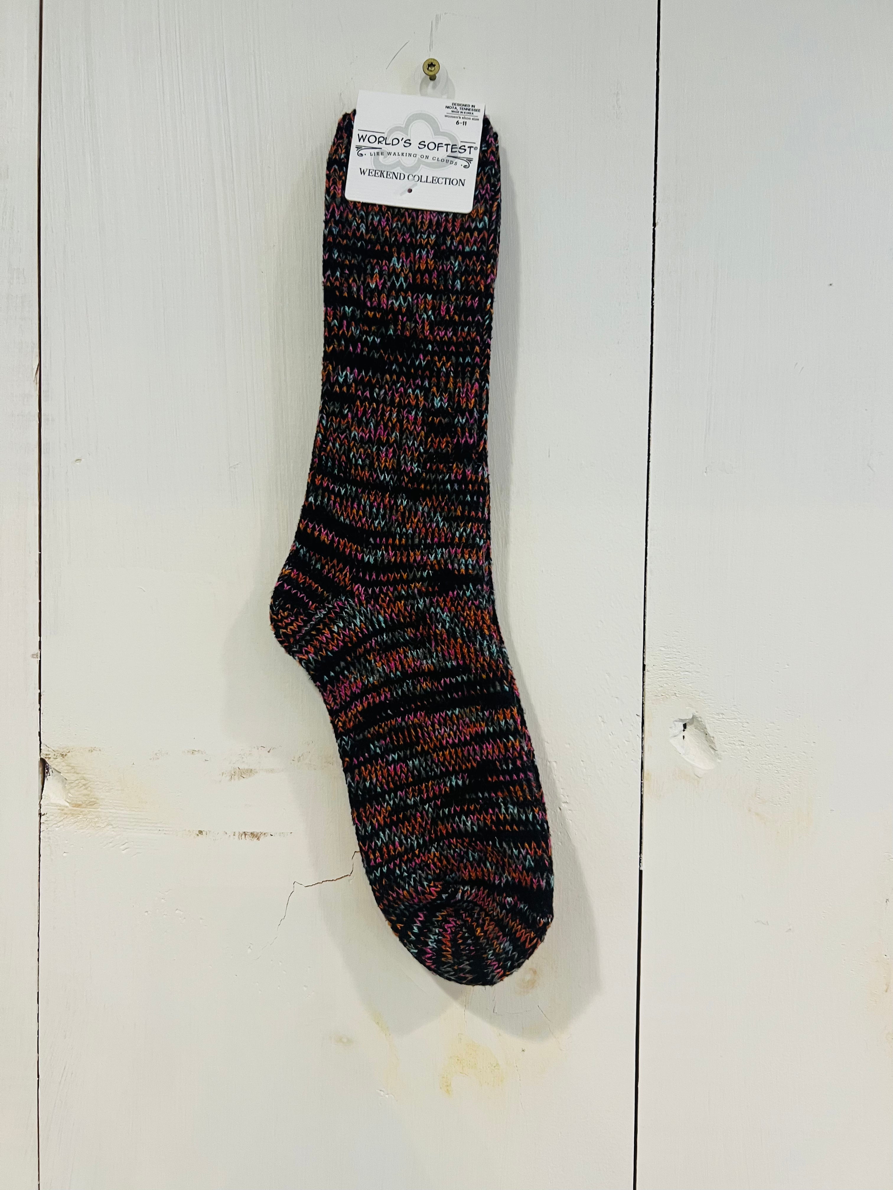 Ragg Crew Cable Socks