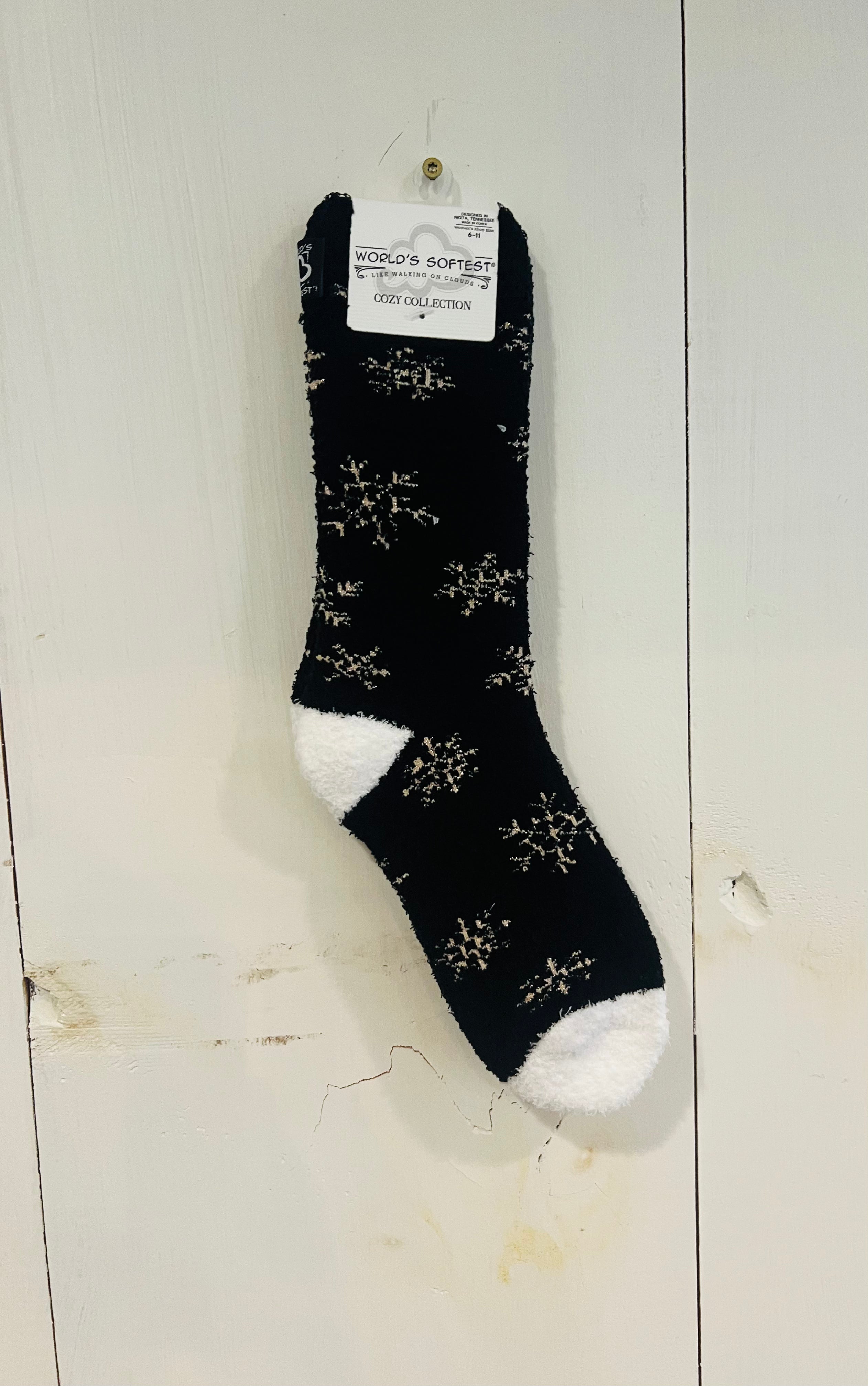 WS Snowflake Socks