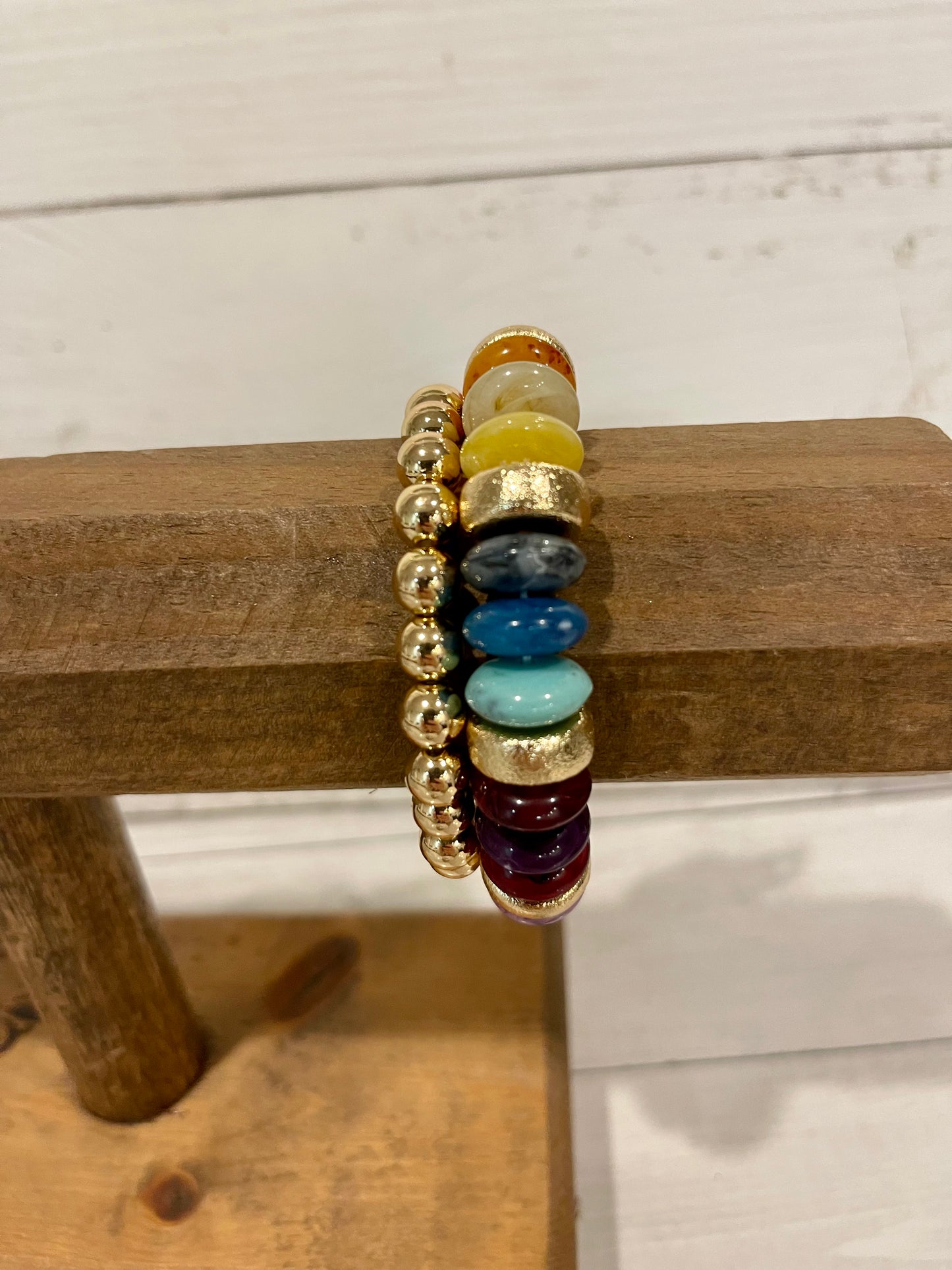 Chunky Double Bracelet
