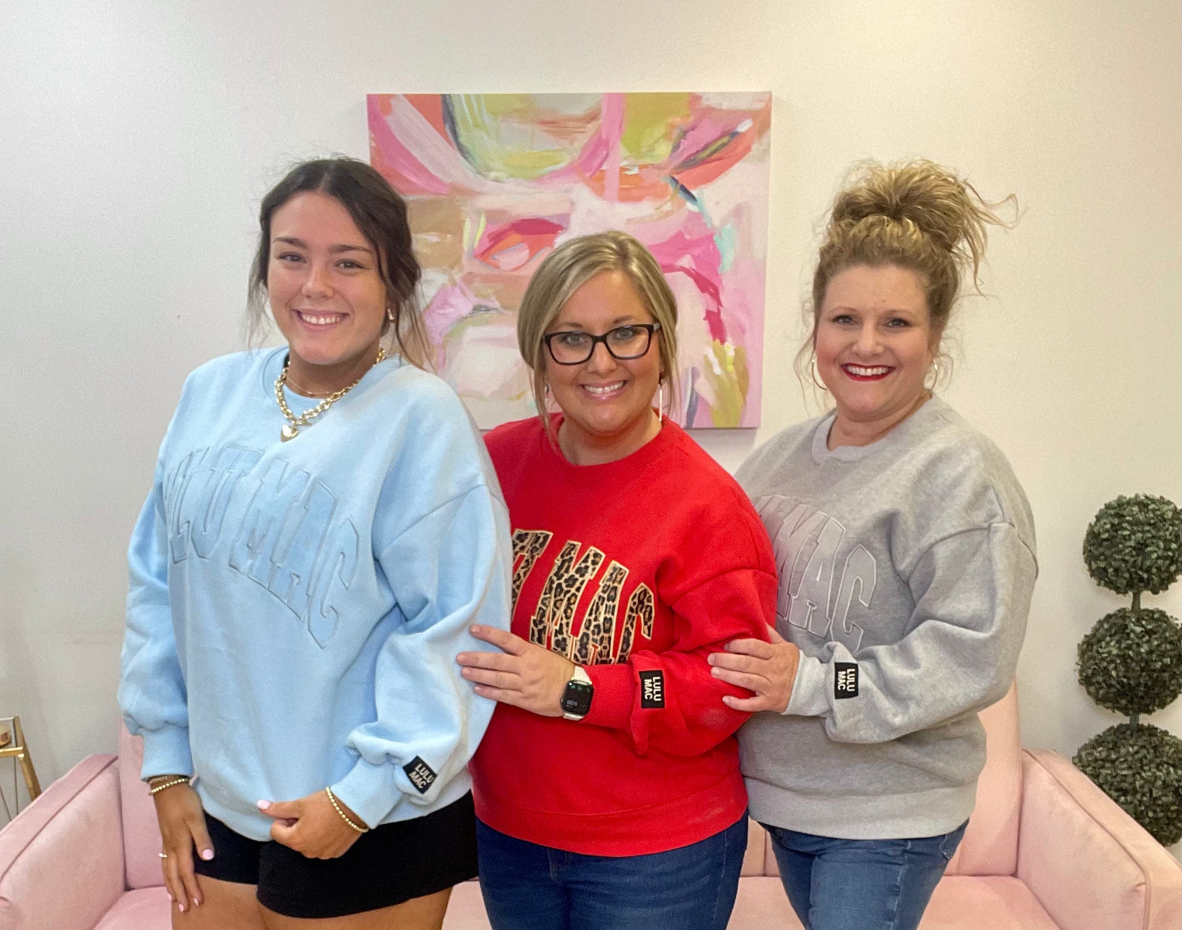Lulu Mac Embroidered Sweatshirt