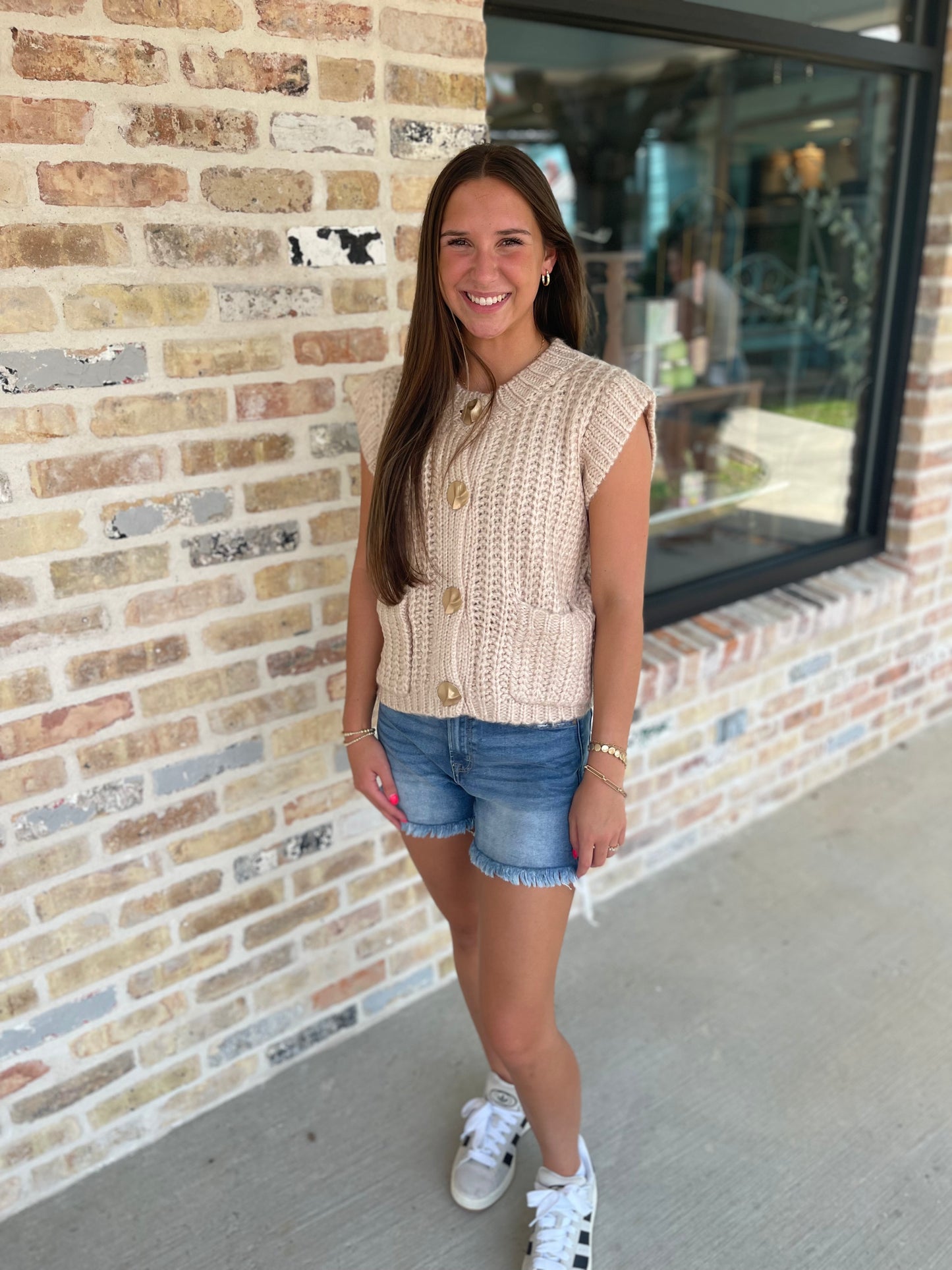 Sandstone Sweater Vest