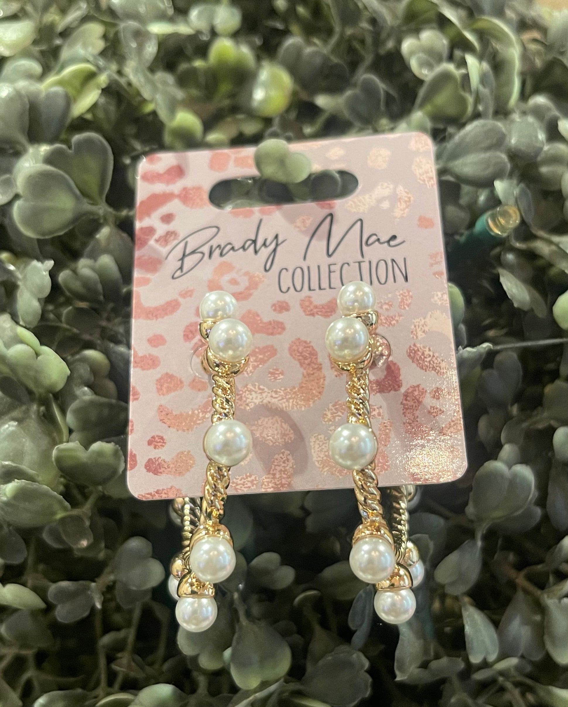 Golden Drop Earrings