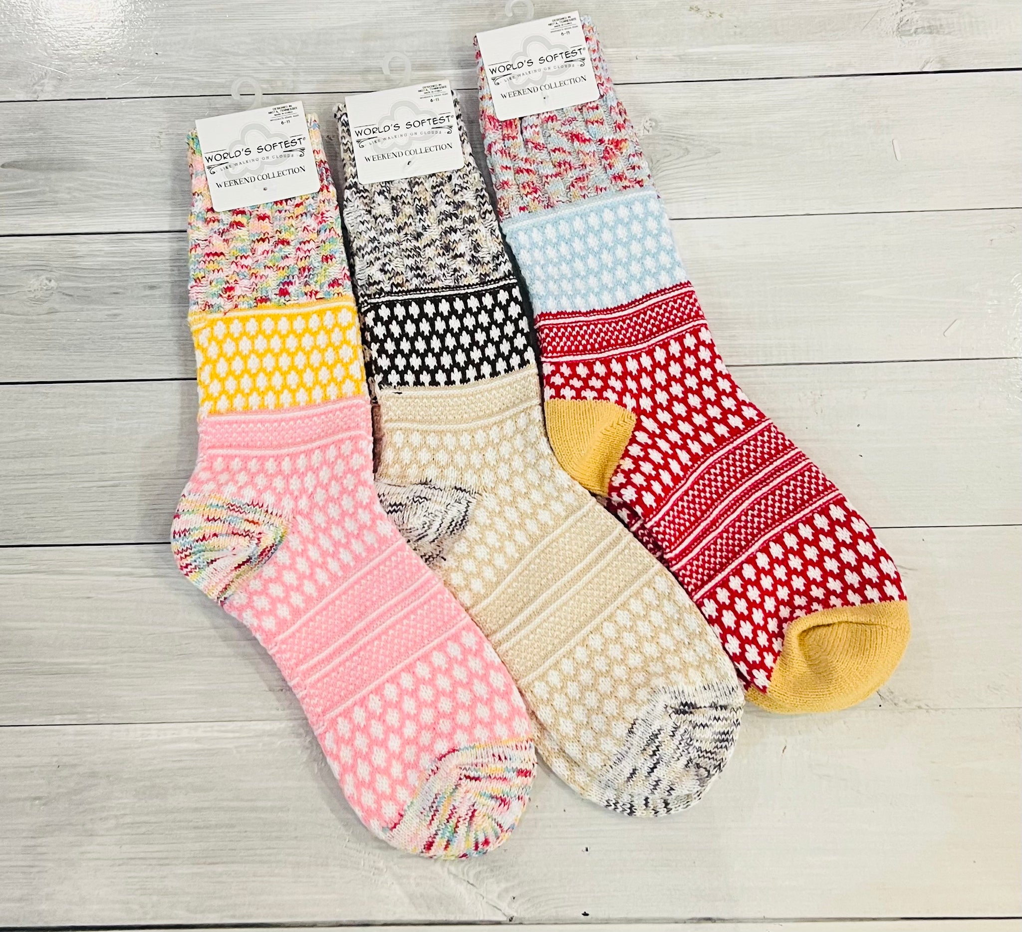 WS Christmas Multi Socks