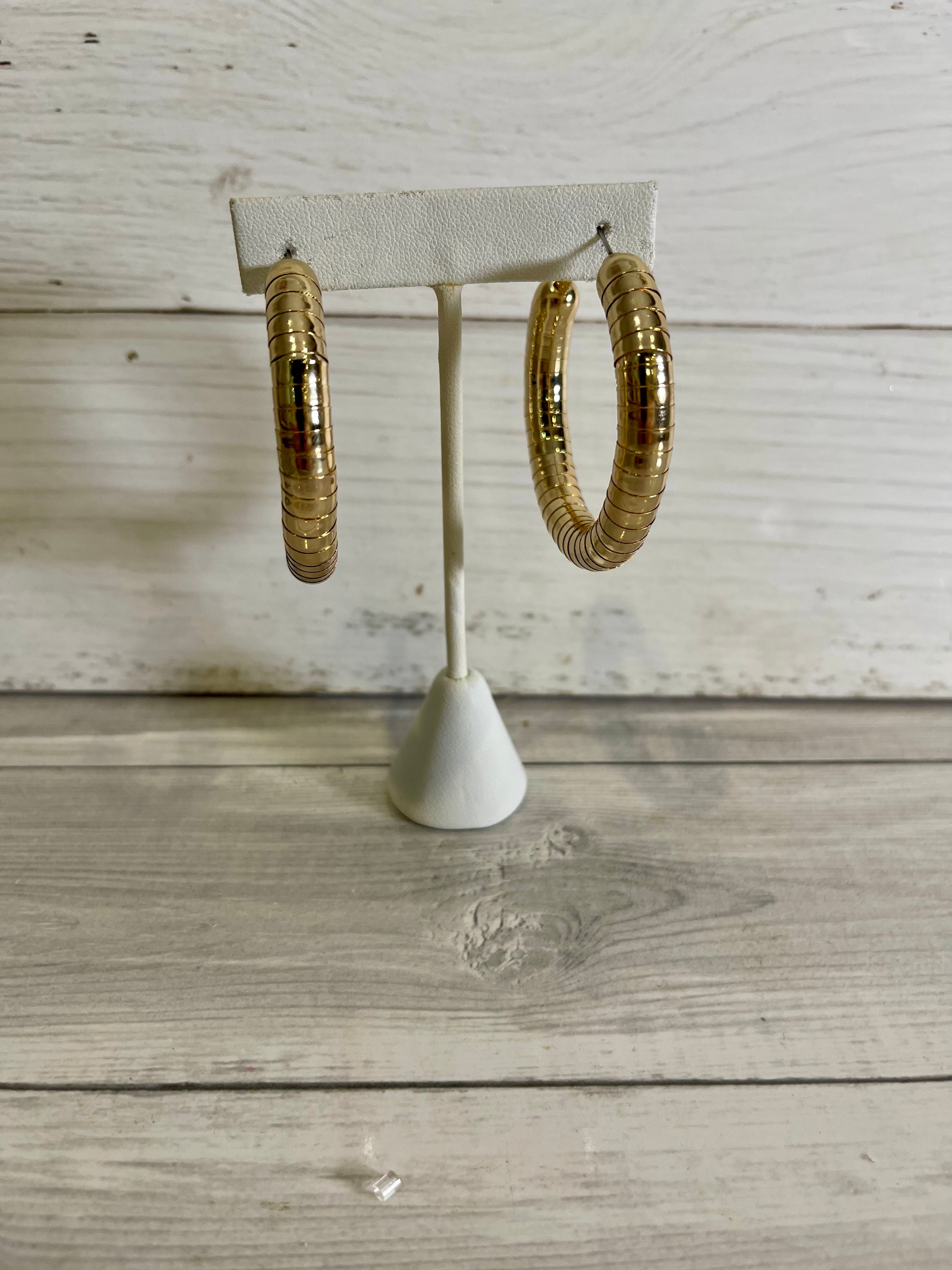 Chunky Gold Earrings