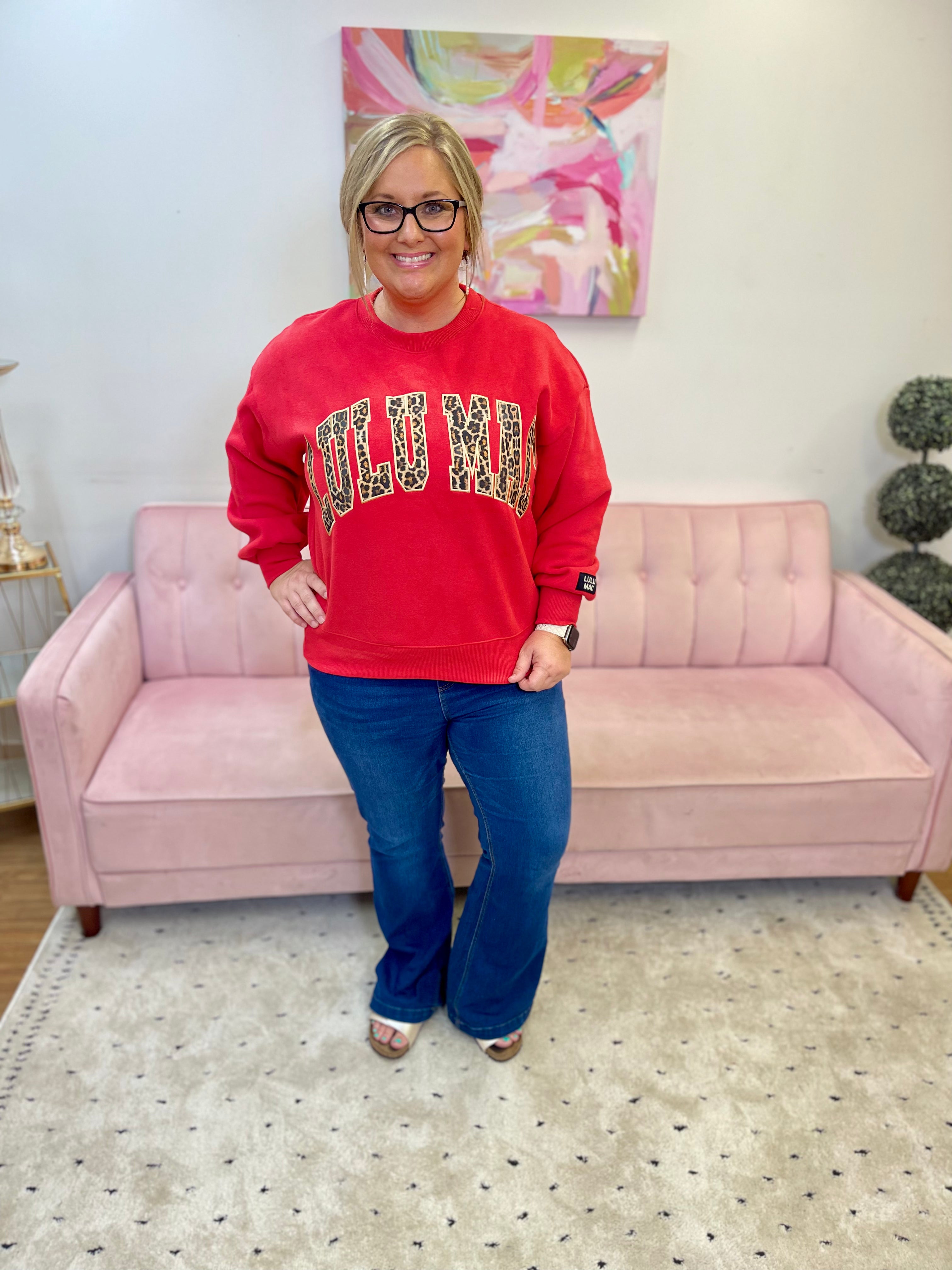 Lulu Mac Embroidered Sweatshirt