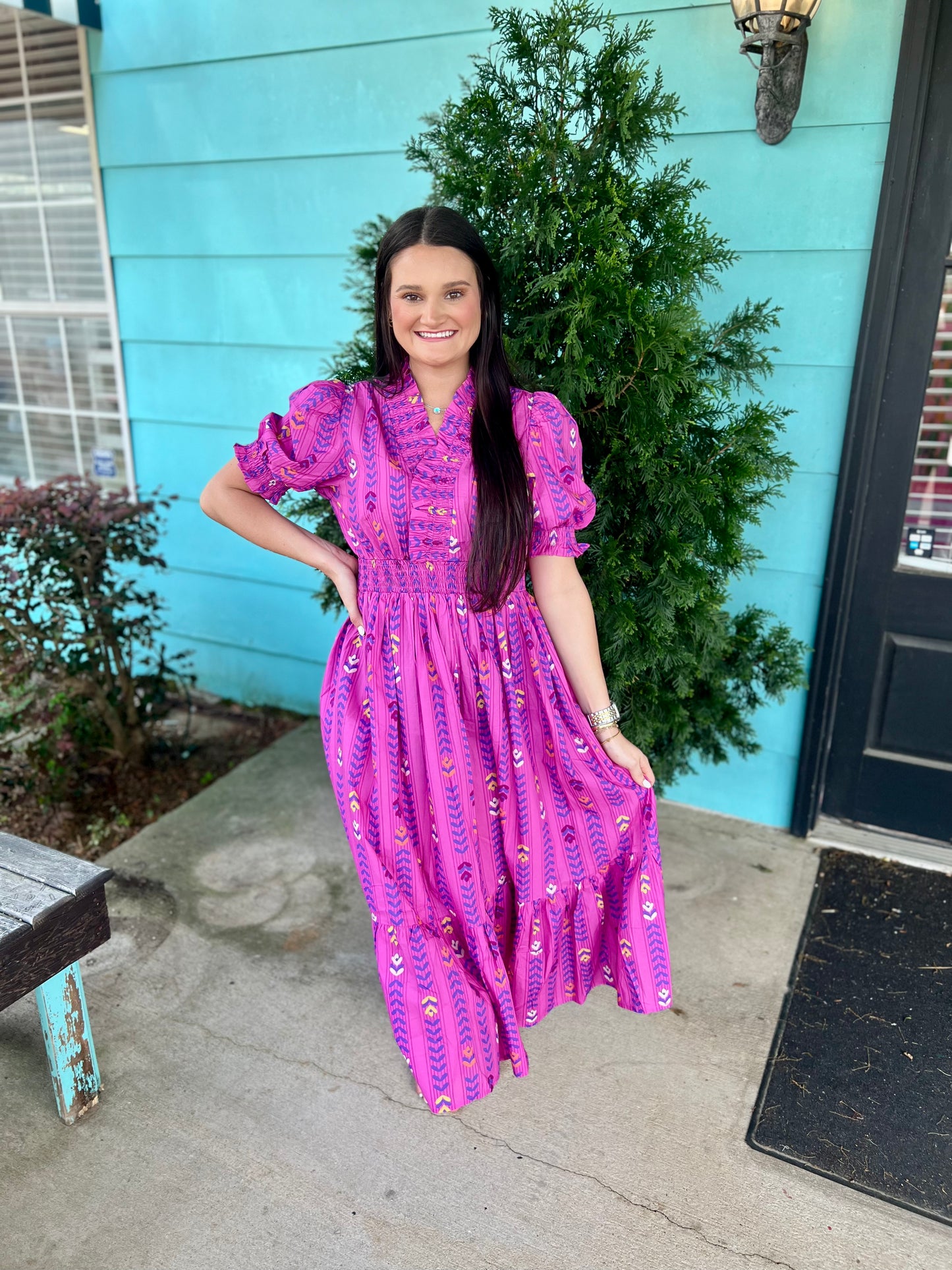 Vibin' Midi Dress