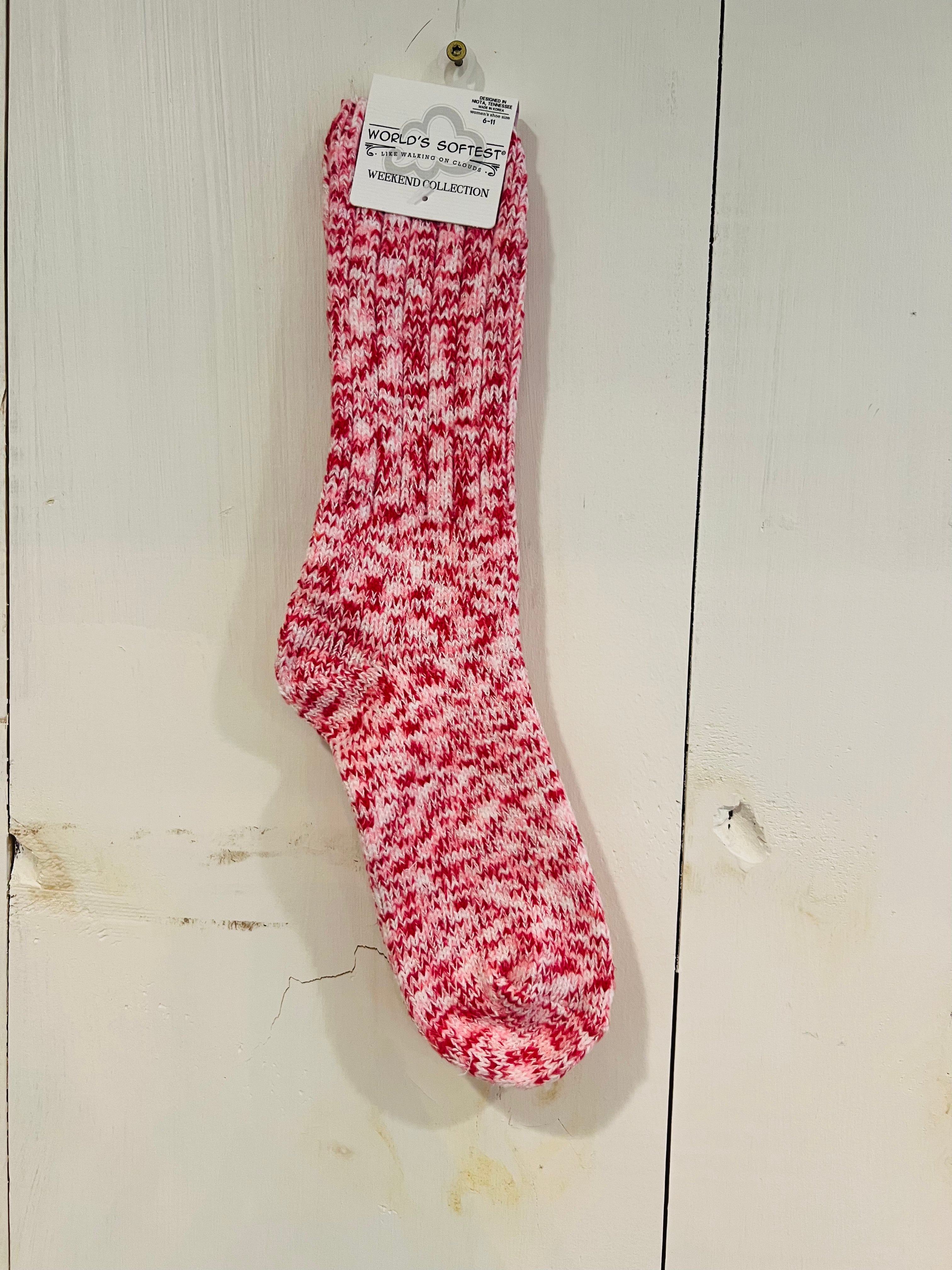 Ragg Crew Cable Socks