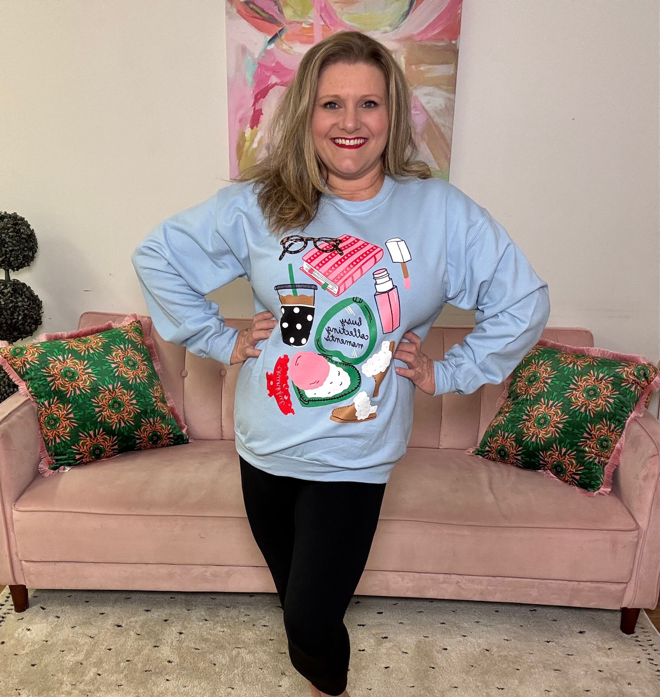 Busy Collecting Moments Sweatshirt