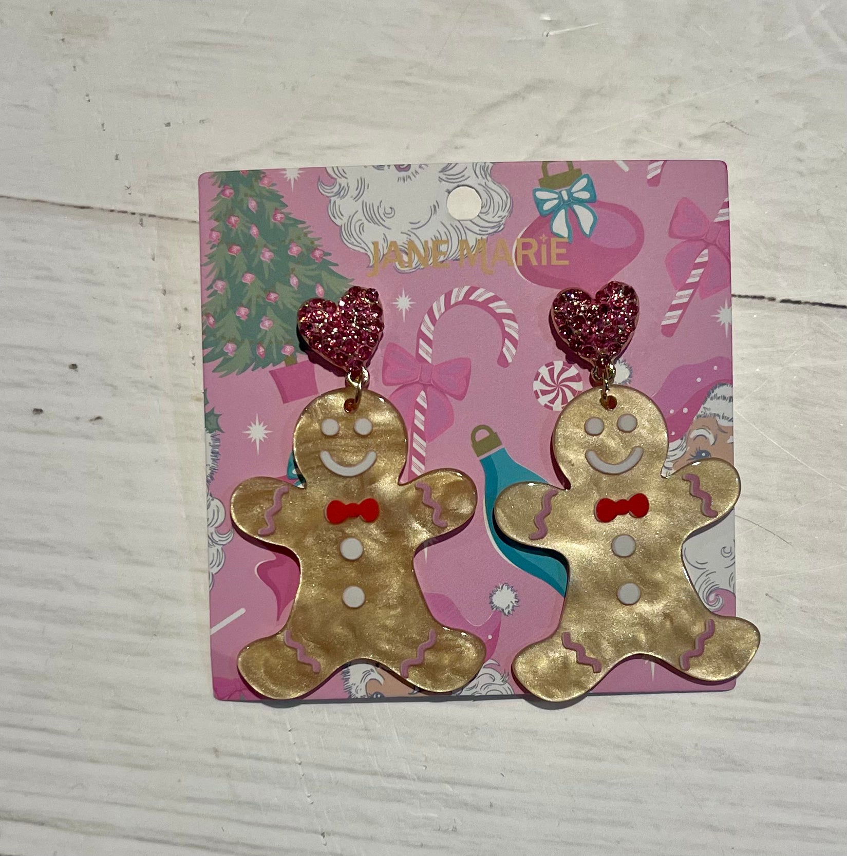 Gingerbread Earrings